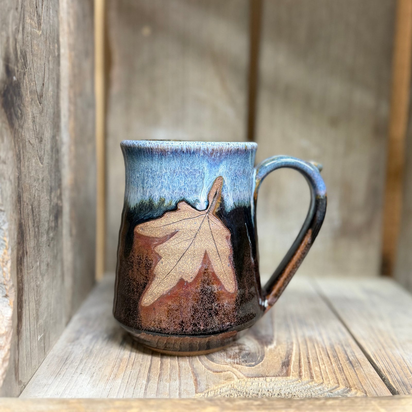 Leaf Mug {Denim}
