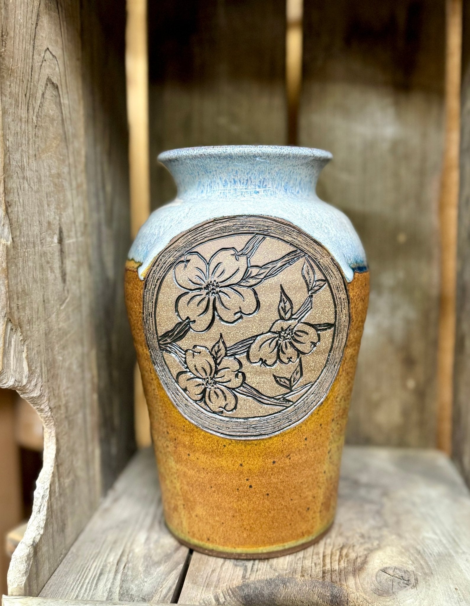 Dogwood Vase {Pan for Gold}