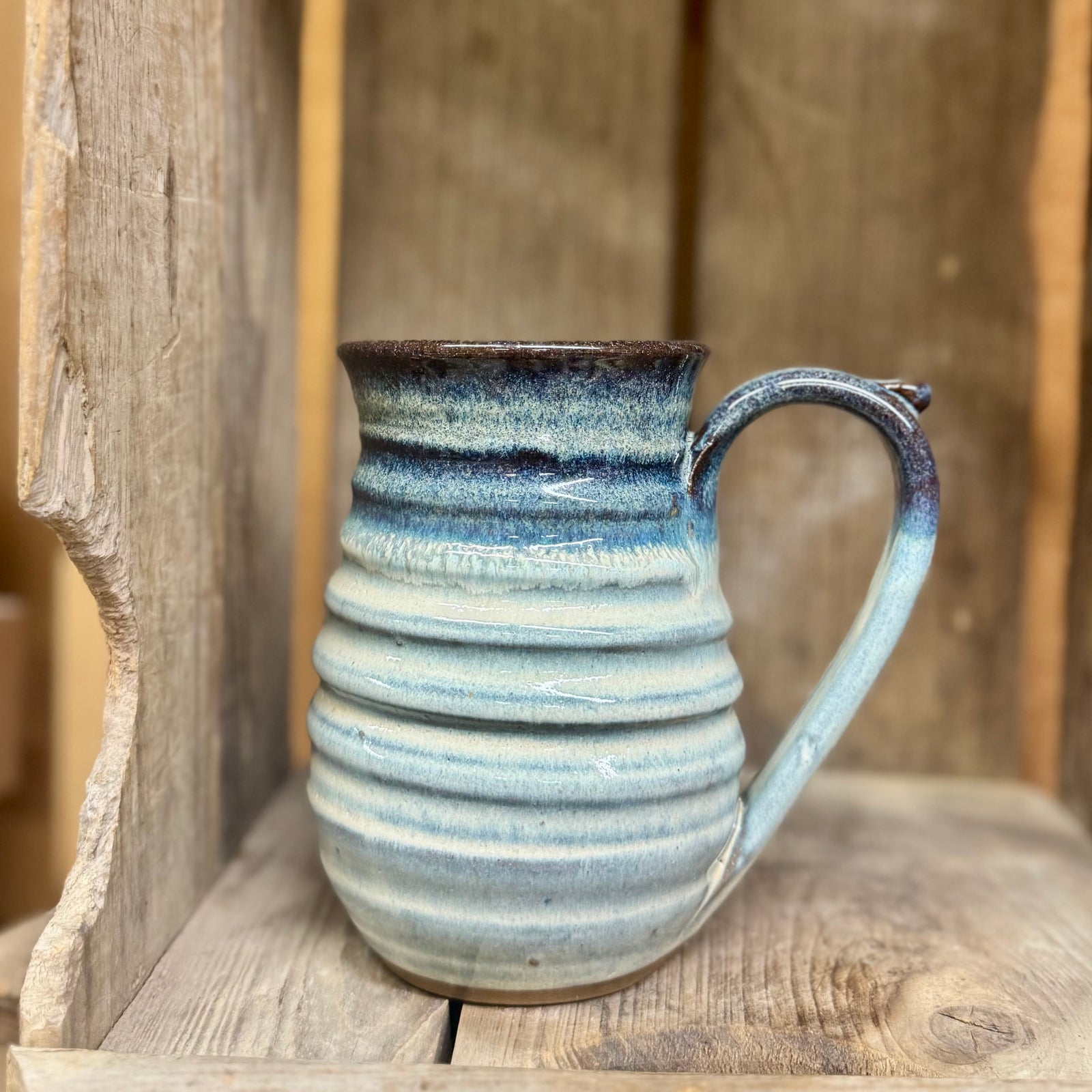 Round Ridged Stein {Lake}