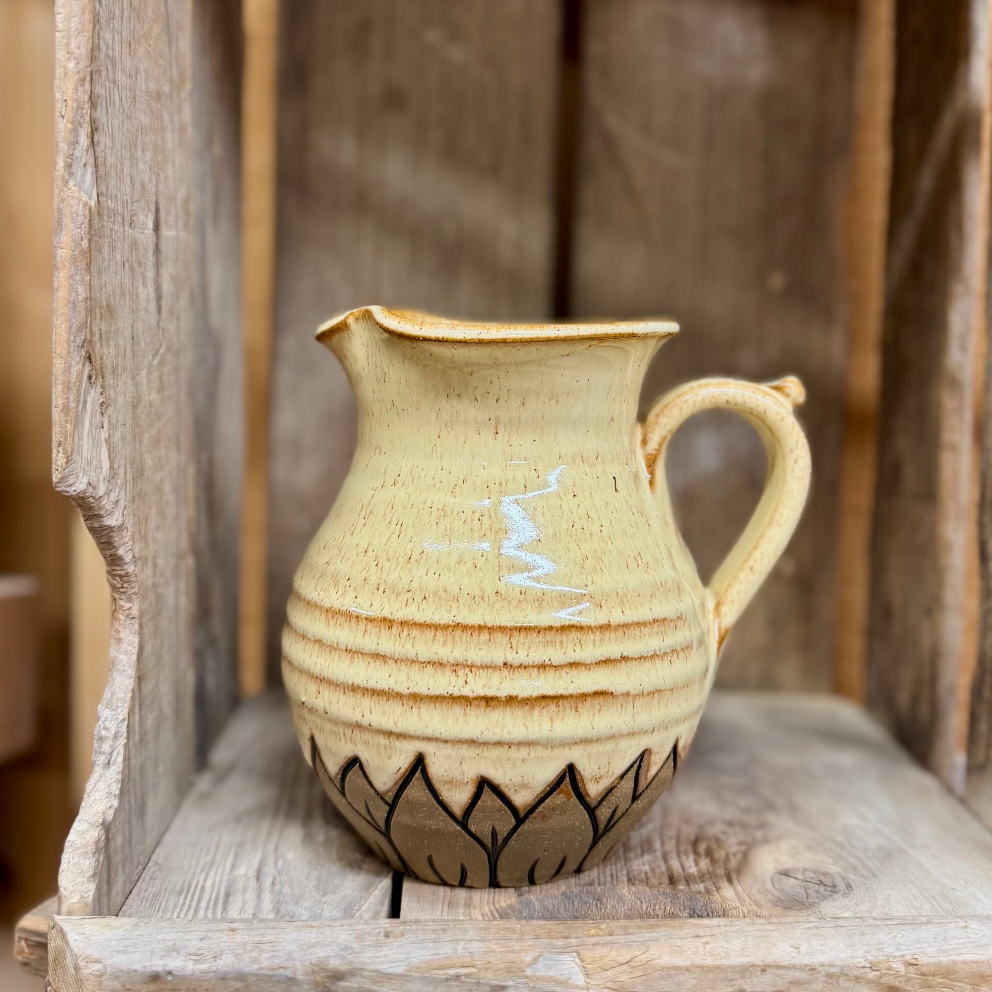 Sunflower Pitcher