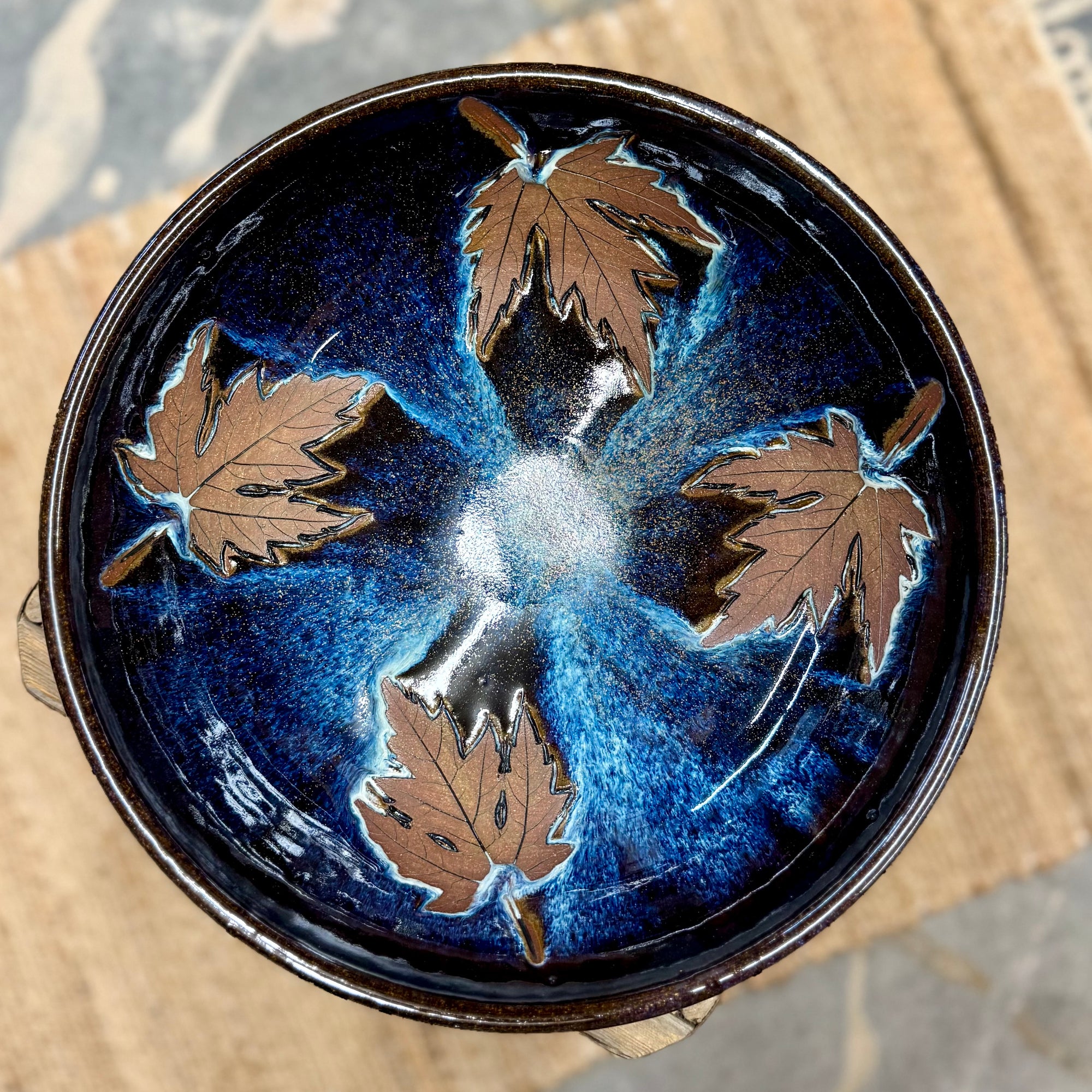 Leaf Bowl {The Blues}