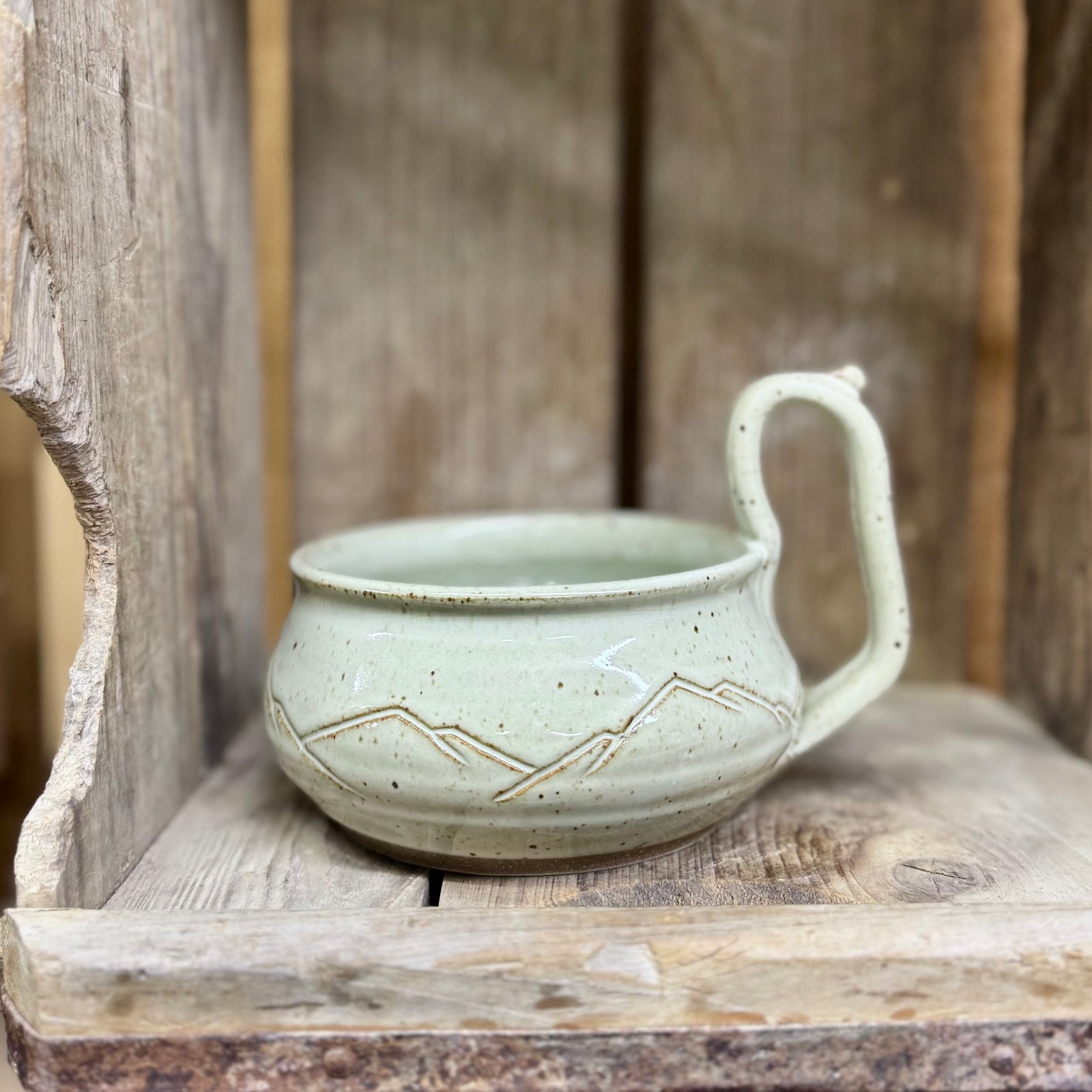 Soup Mug {White Mountain Range}