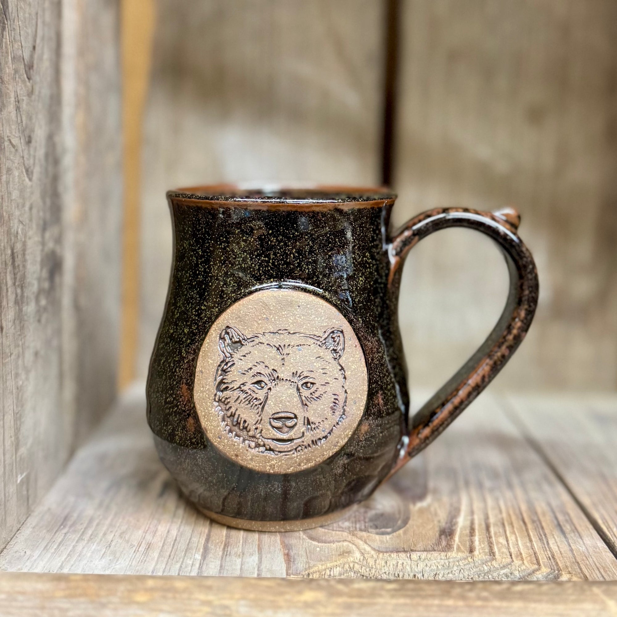 Bear Mug {Walnut}