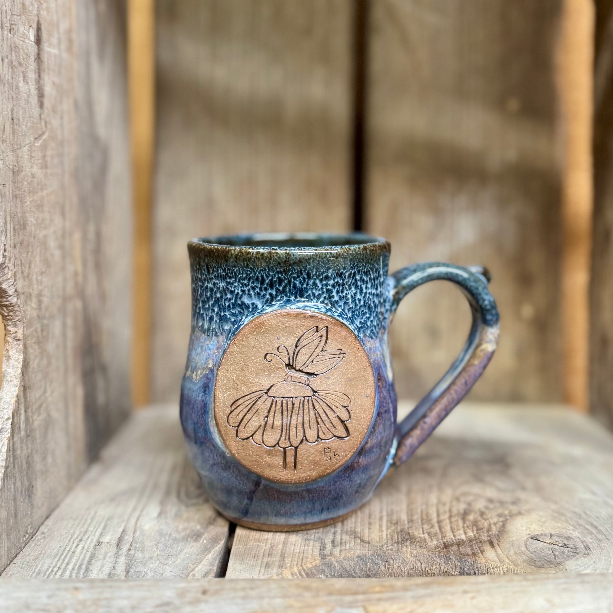 GK Butterfly Mug {Galaxy Blue}