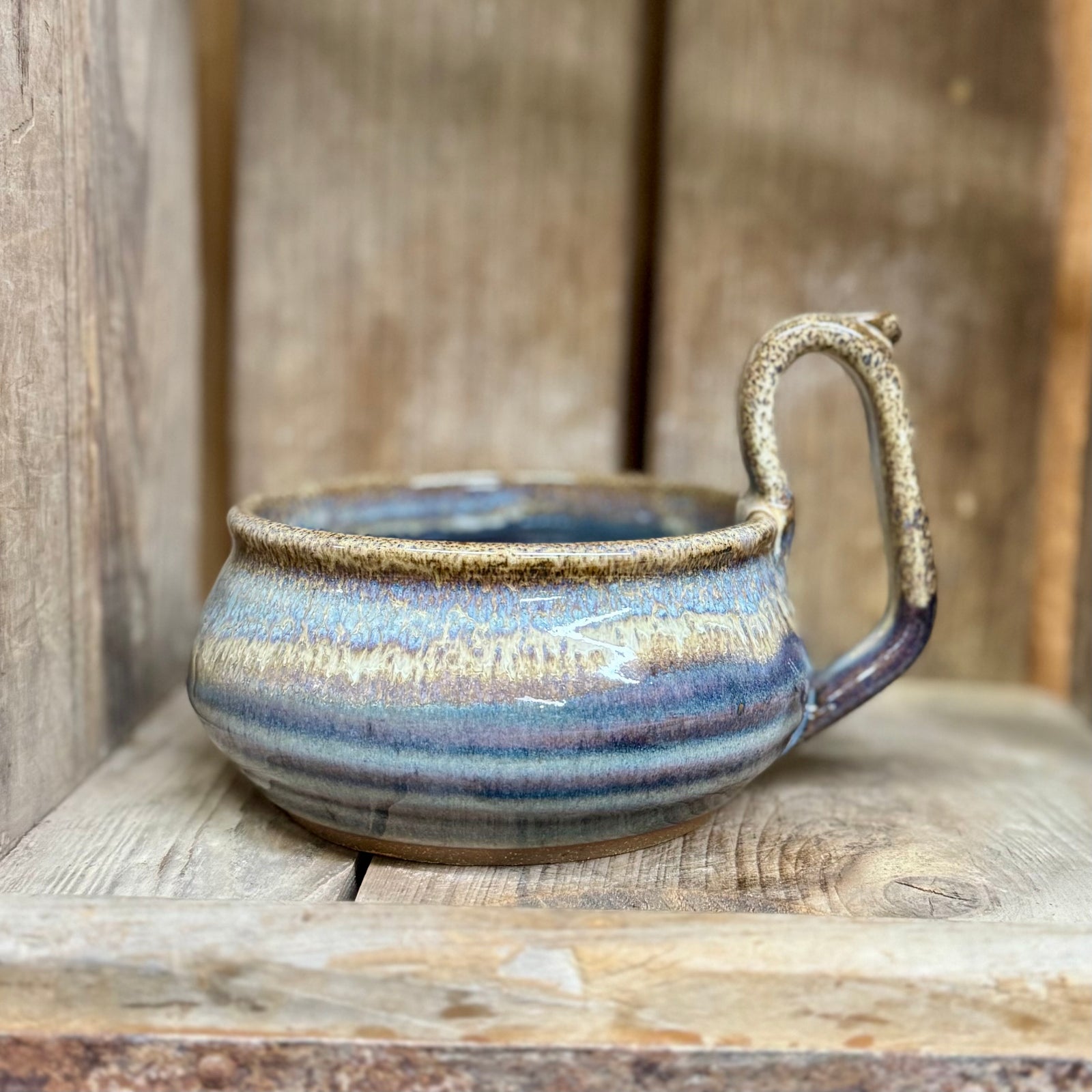 Soup Mug {Blue Mist}