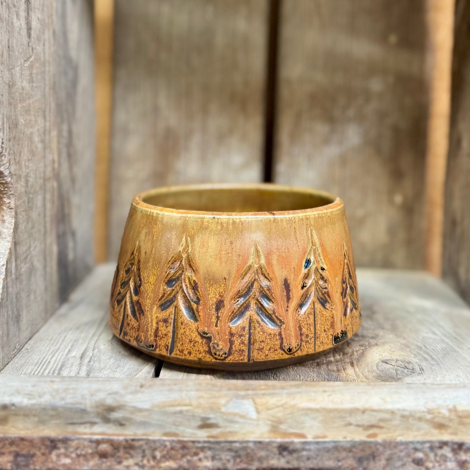 Pet Bowl Small {Pumpkin}