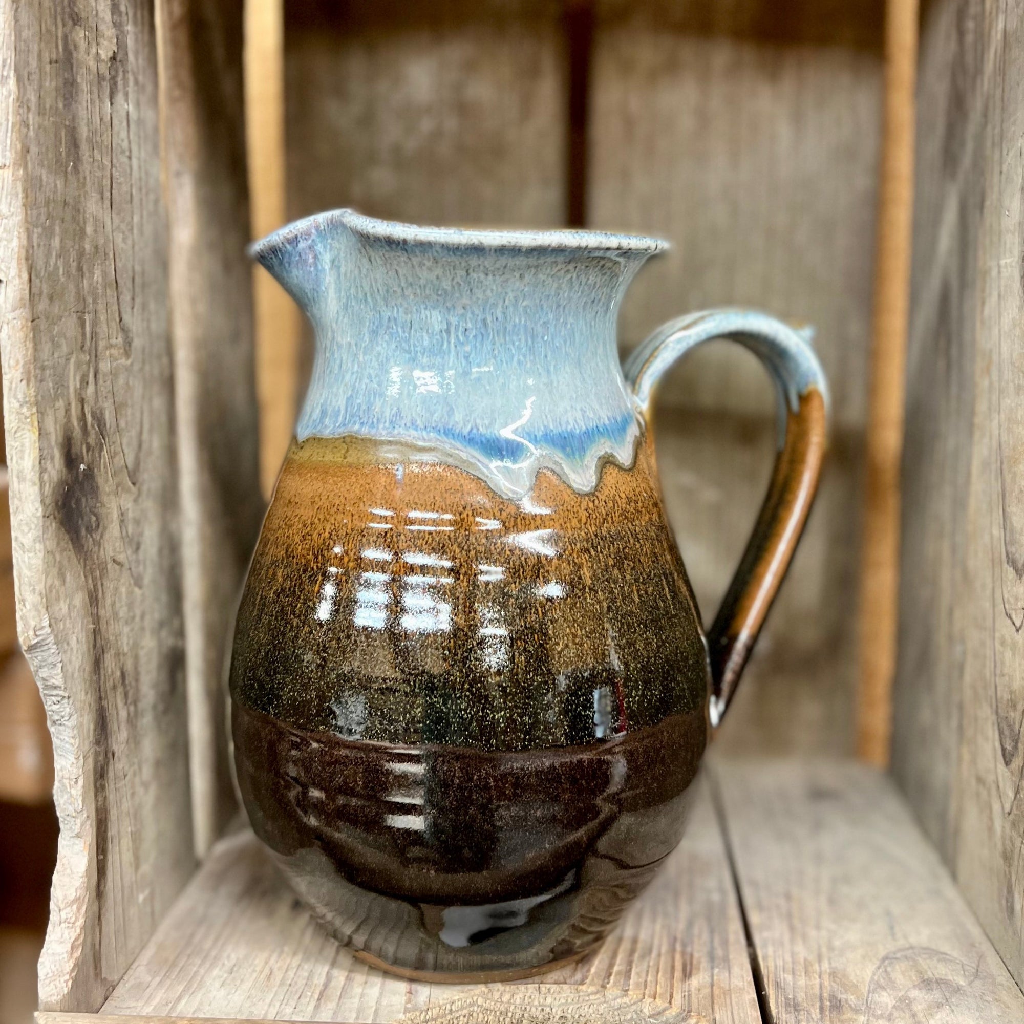 Large Pitcher {Earth and Sky}