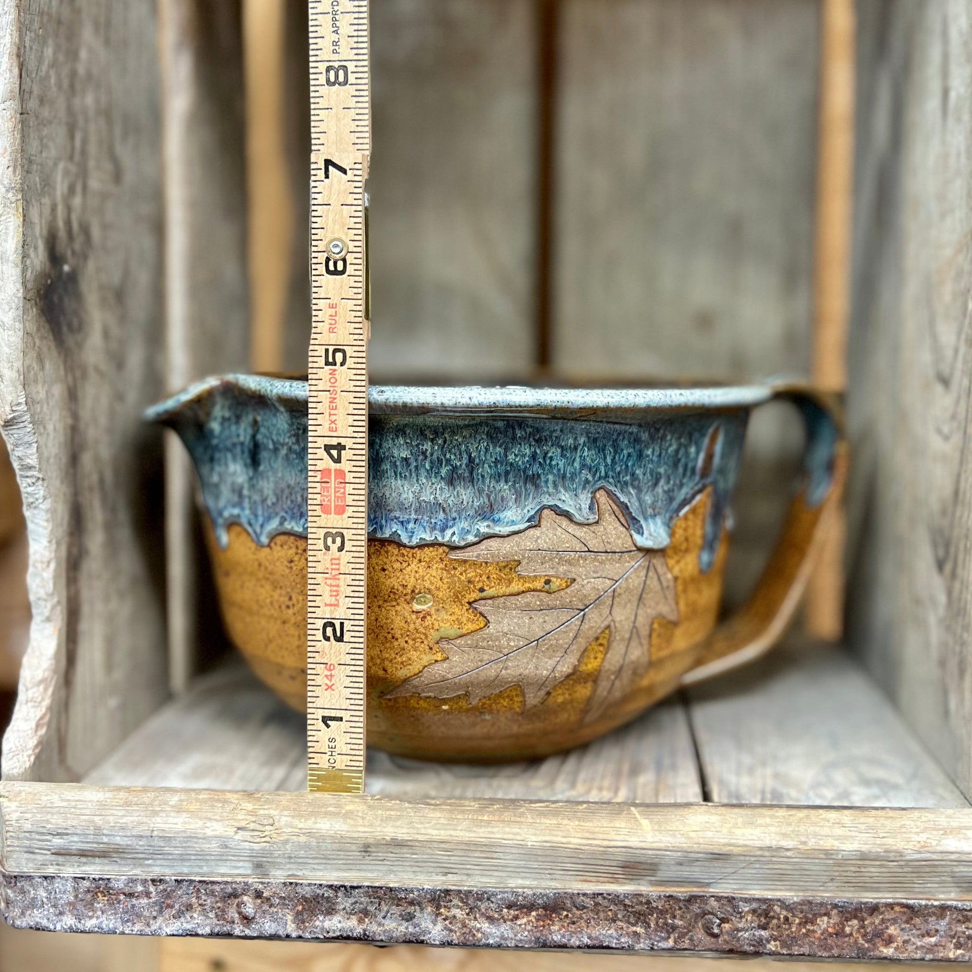 Mixing Bowl Large {Autumn Storm}
