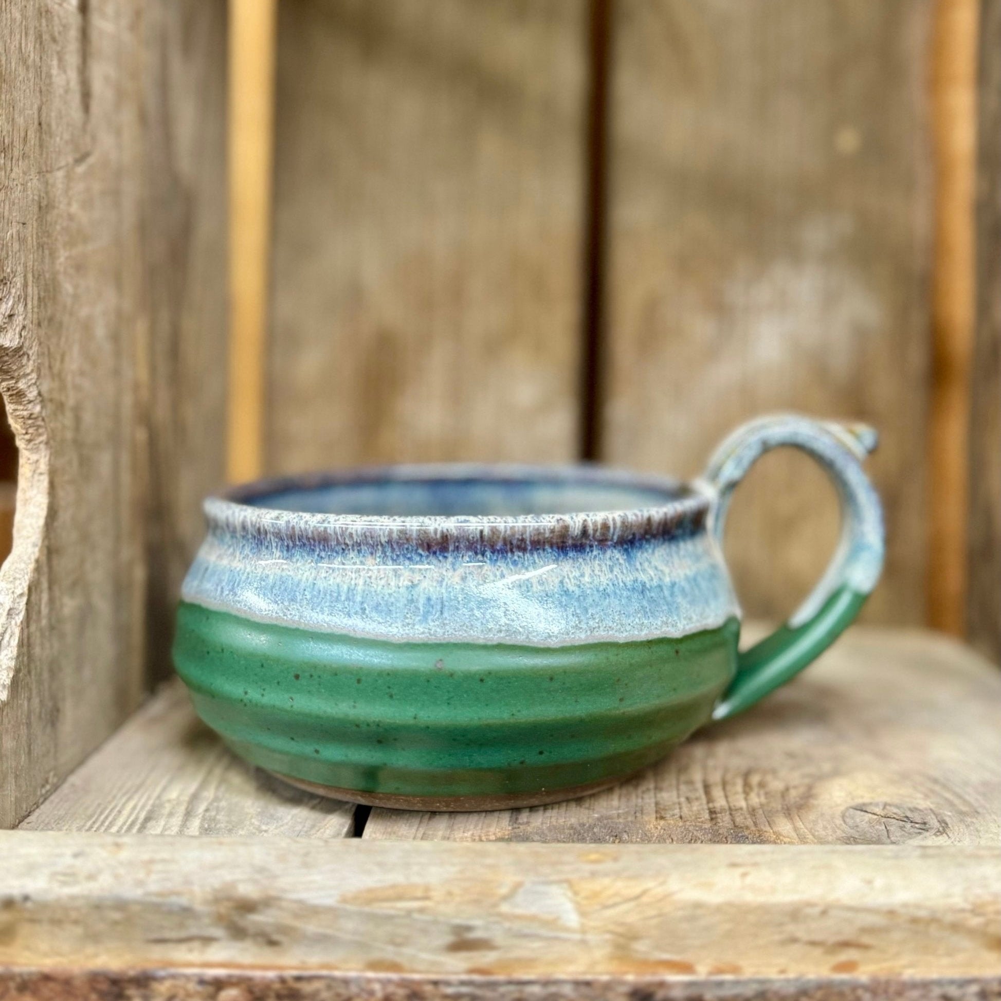 Stackable Soup Mug {Field of Dreams}