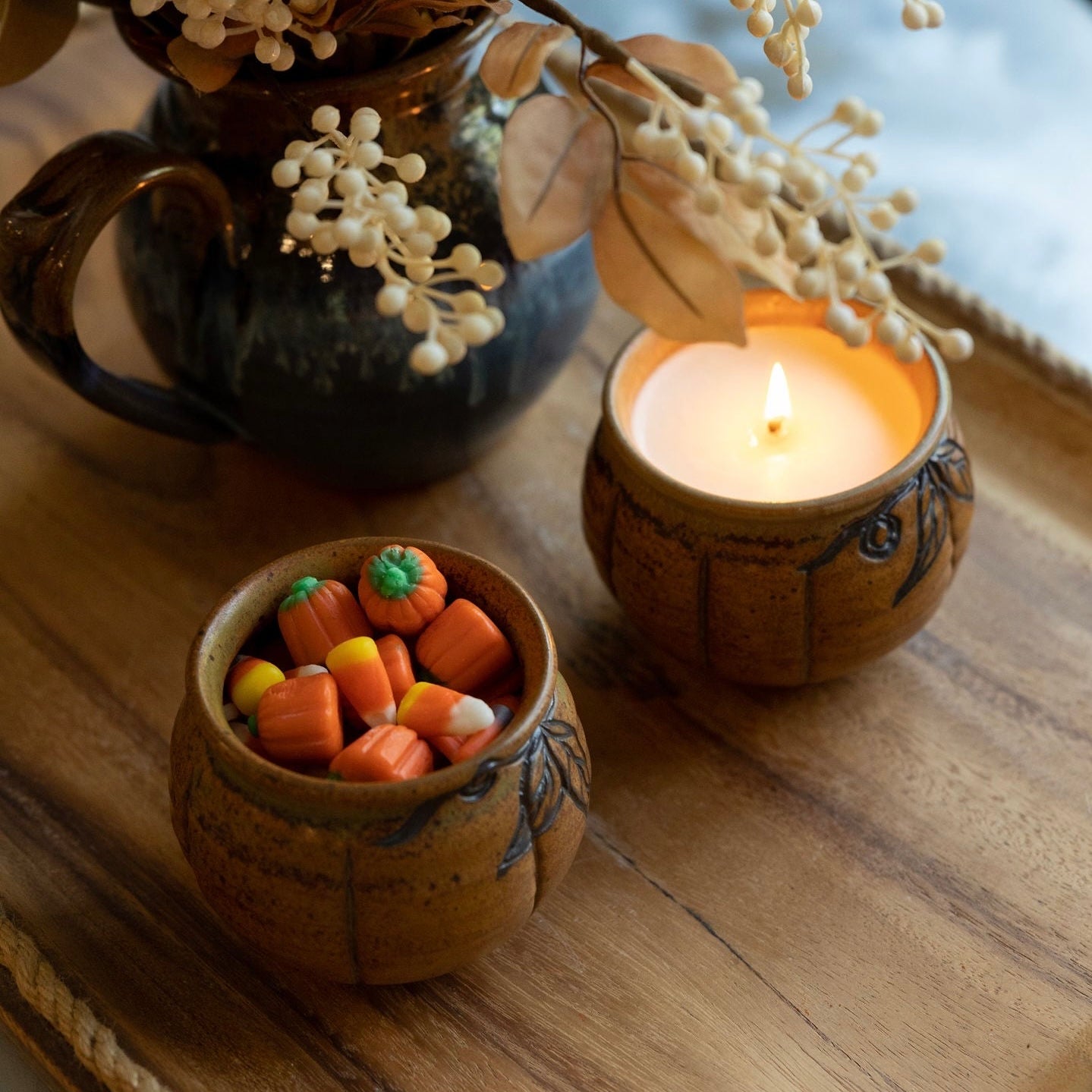 Pumpkin Candle