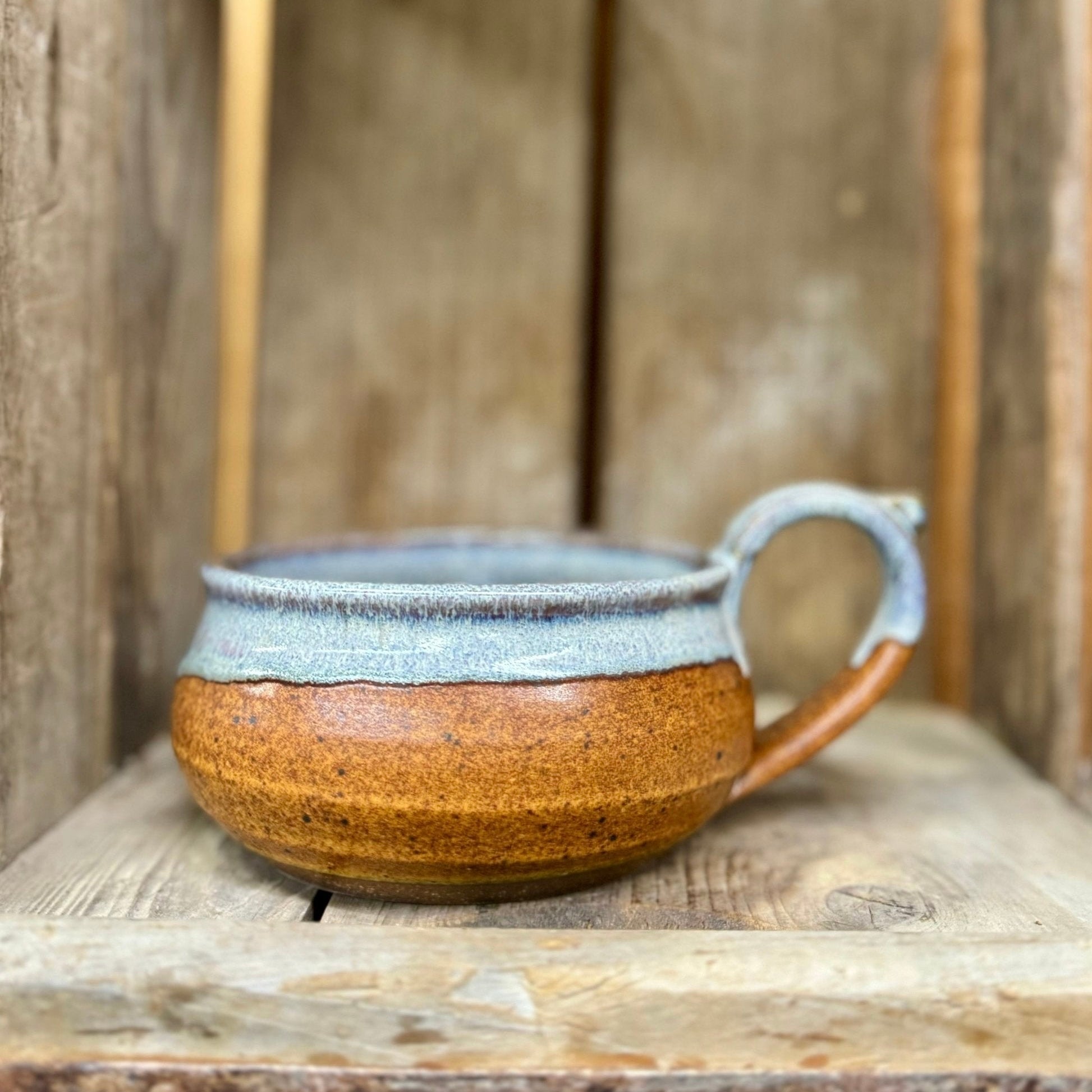 Stackable Soup Mug {Pan for Gold}