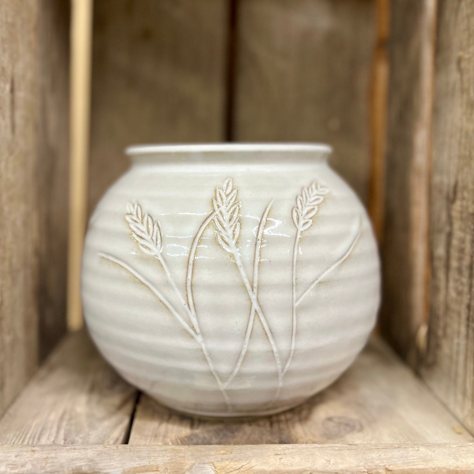Wheat Vase {Snow White}