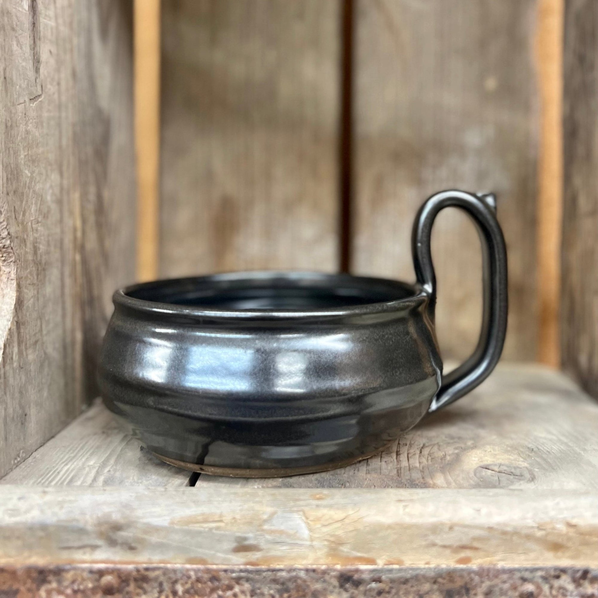 Soup Mug {Black Bear}