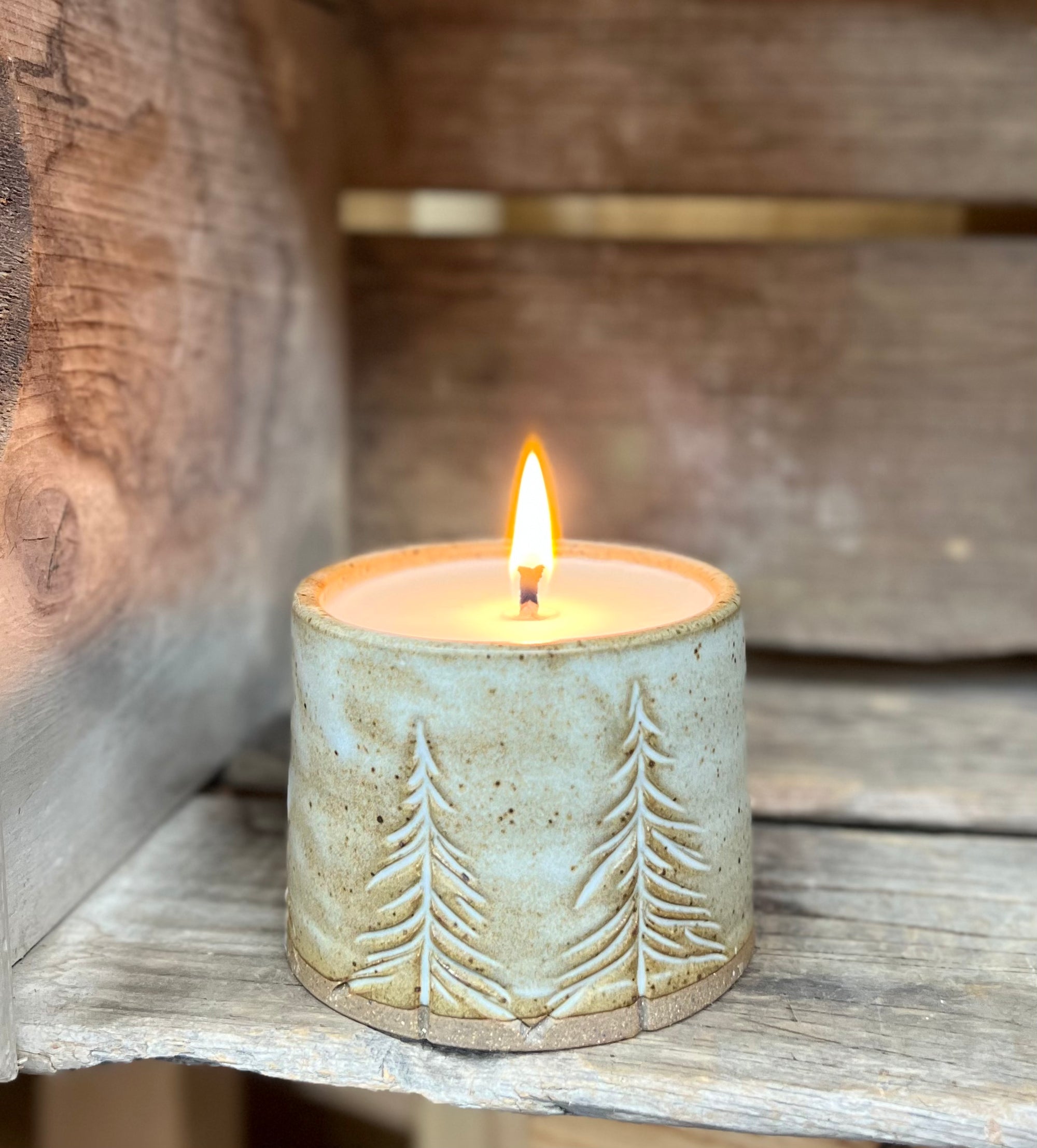 Evergreen Tree Candle
