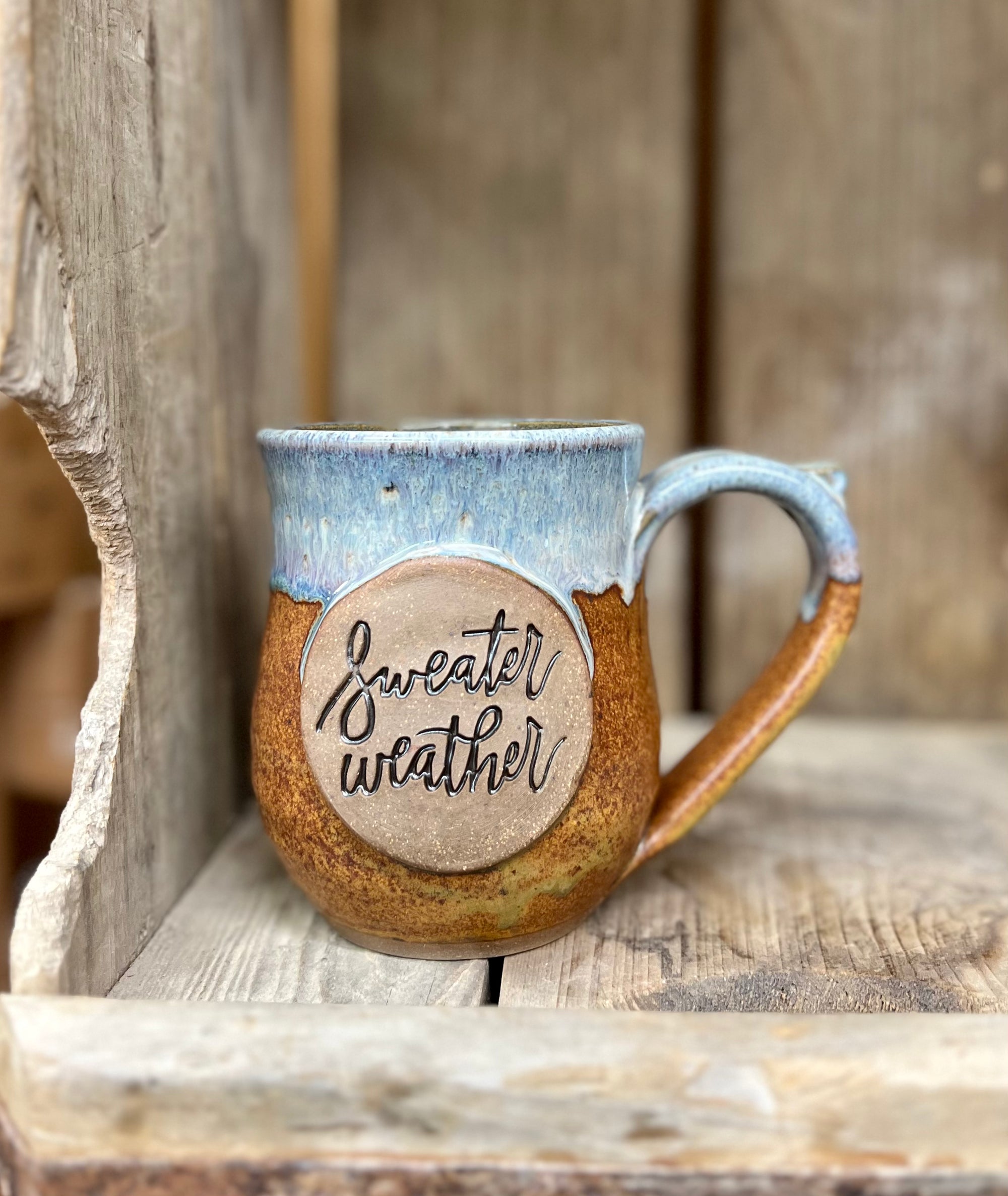 Sweater Weather Mug {Pan for Gold}