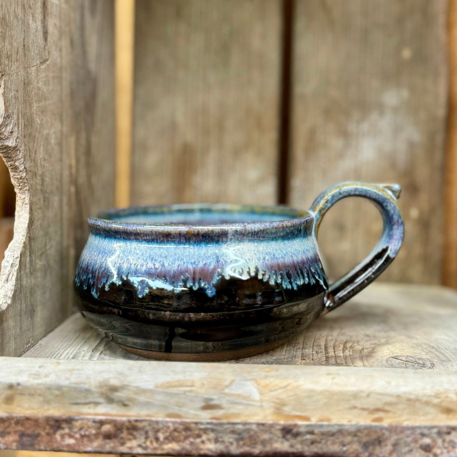 Stackable Soup Mug {Denim}