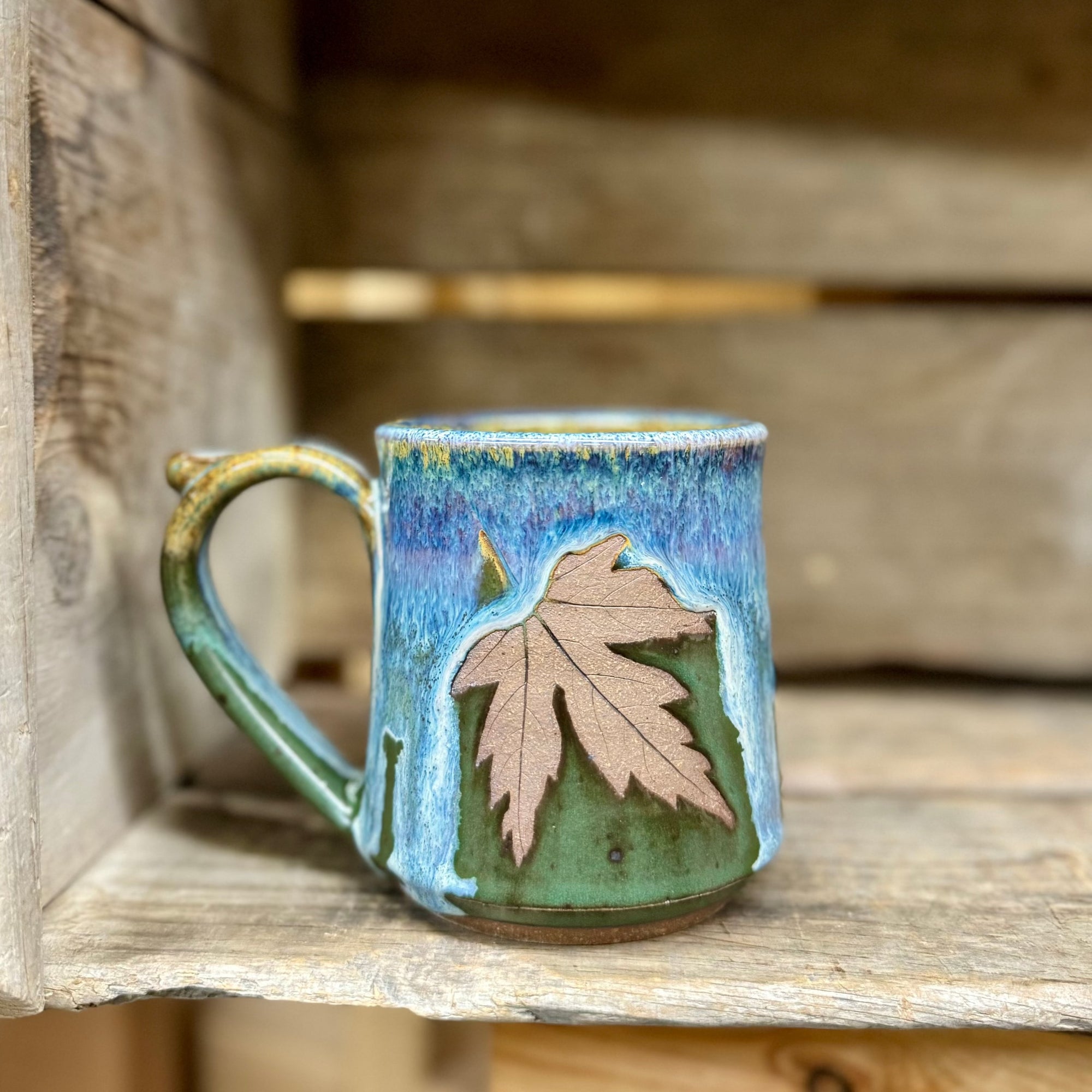 Brandon Leaf Mug {Field of Dreams}