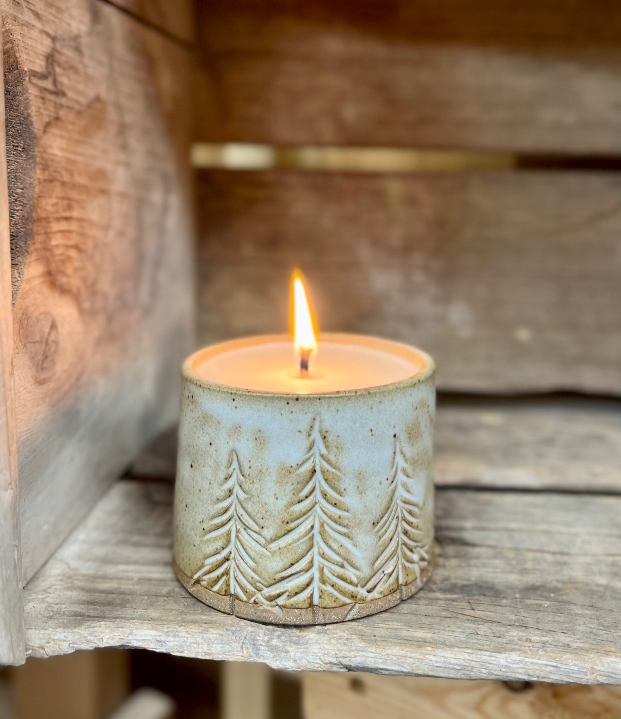 Evergreen Tree Candle