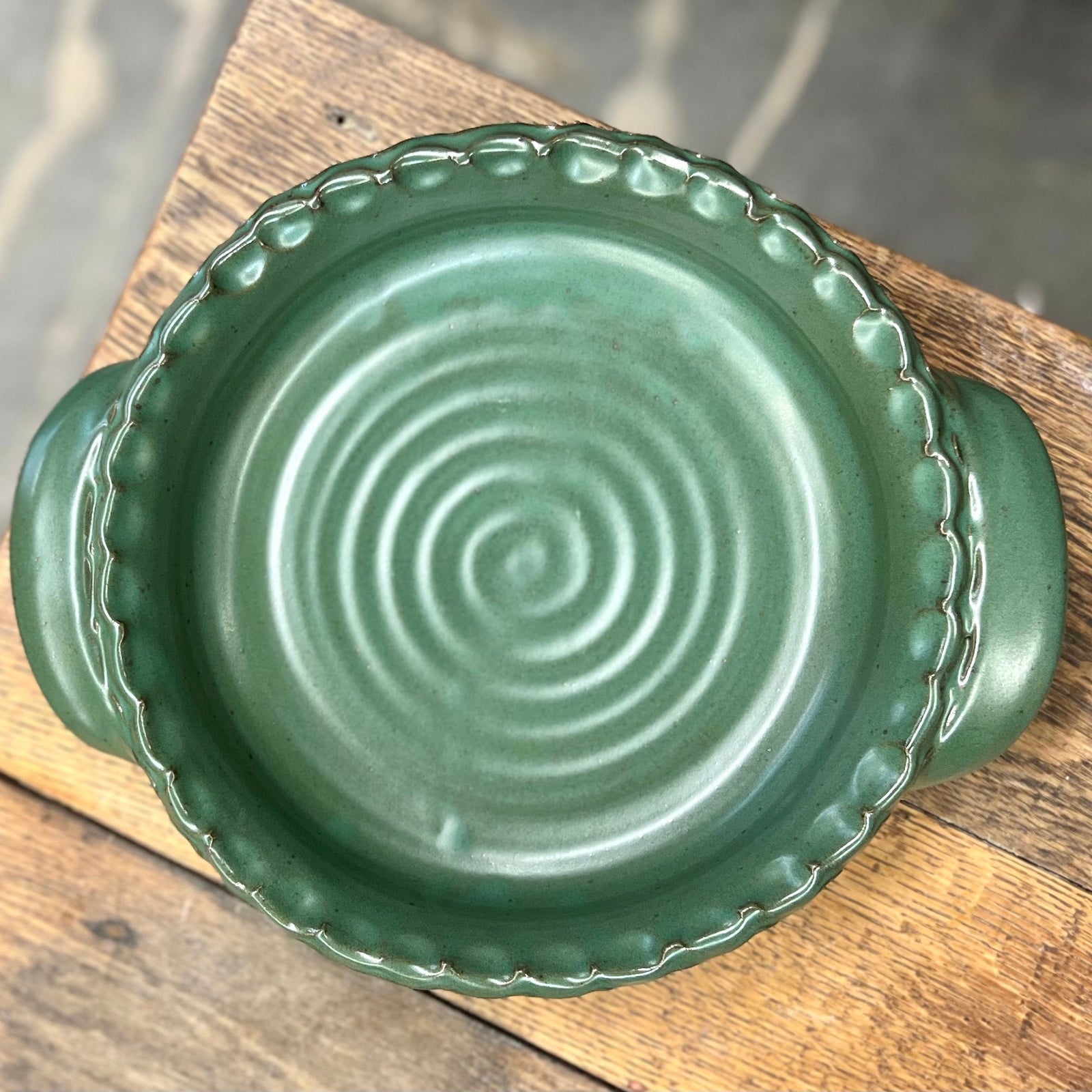Pie Plate {Forest}