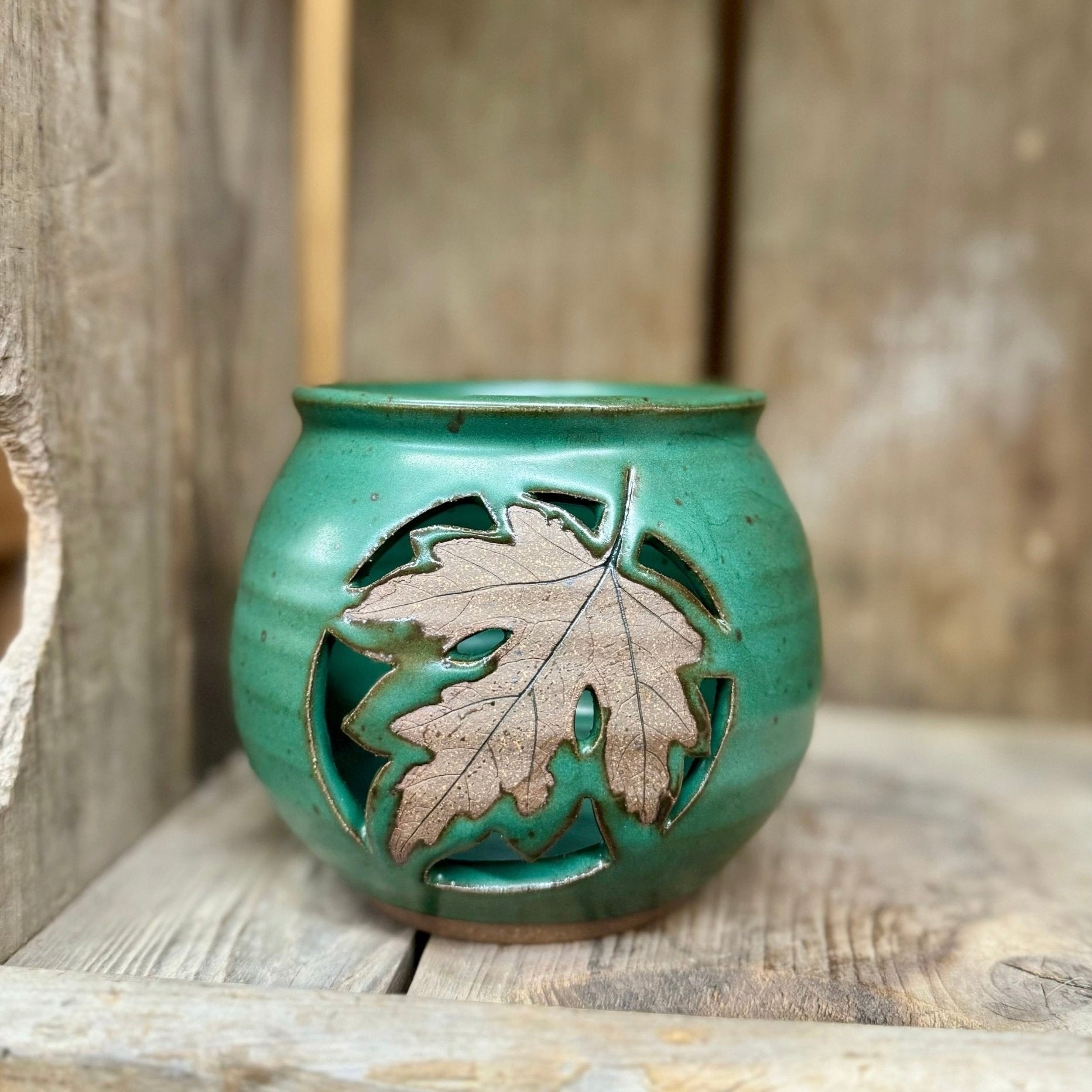 Small Leaf Luminary {Forest}