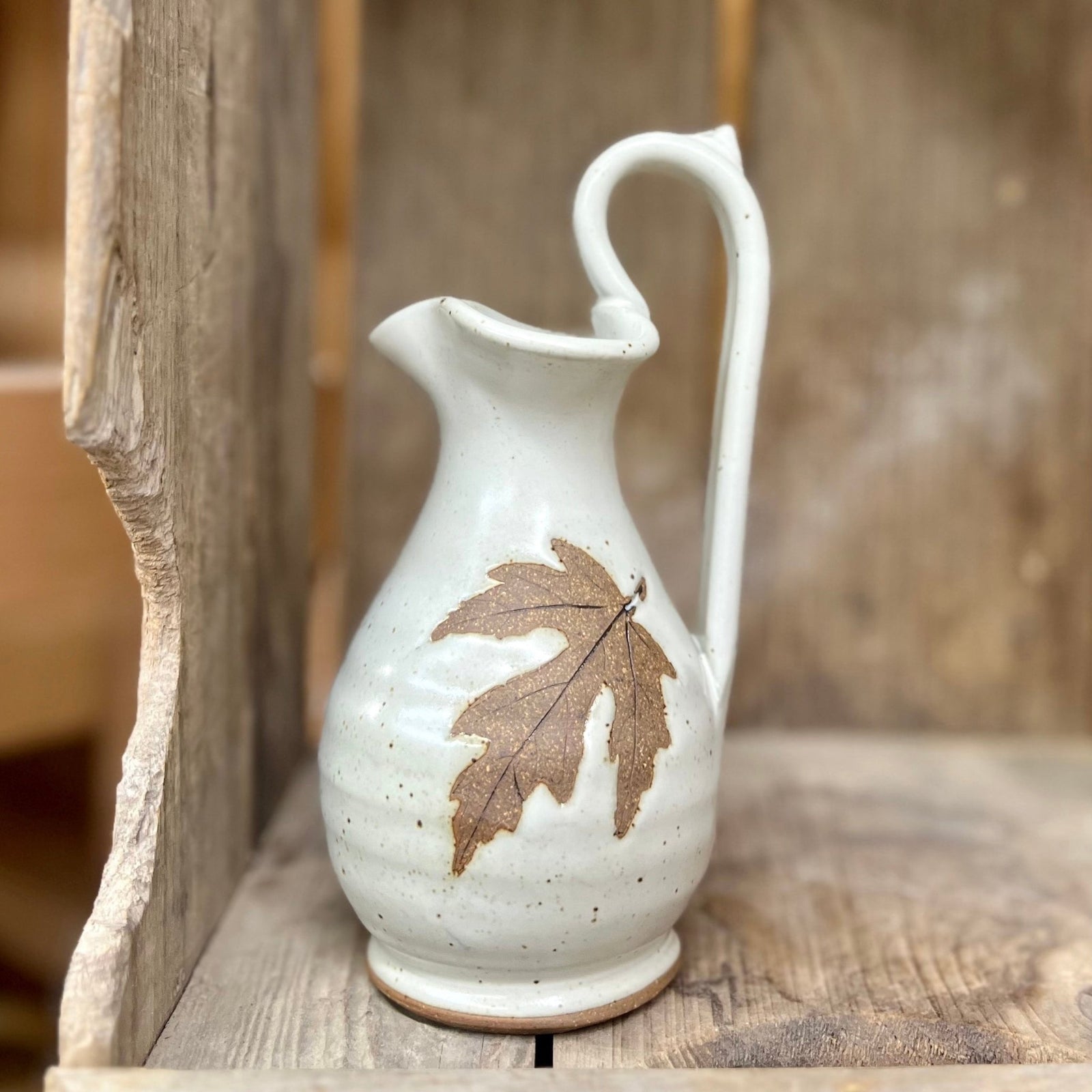 Small Rebekah Pitcher {Classic White}