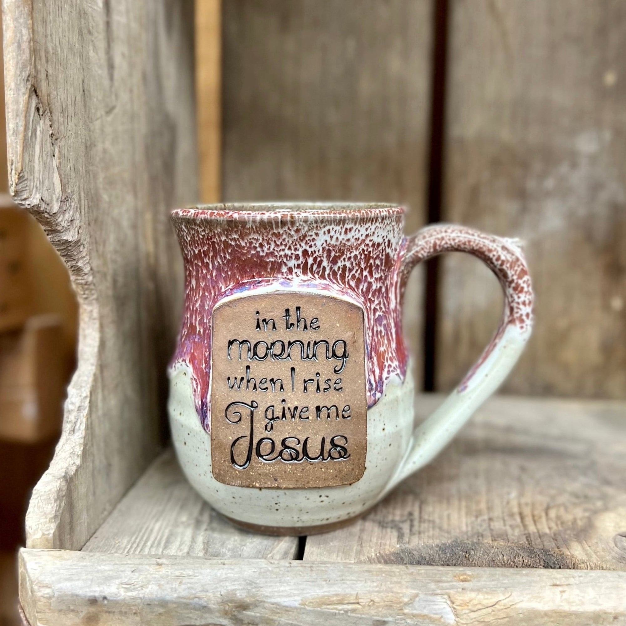 In the Morning Mug {White Chocolate Raspberry}