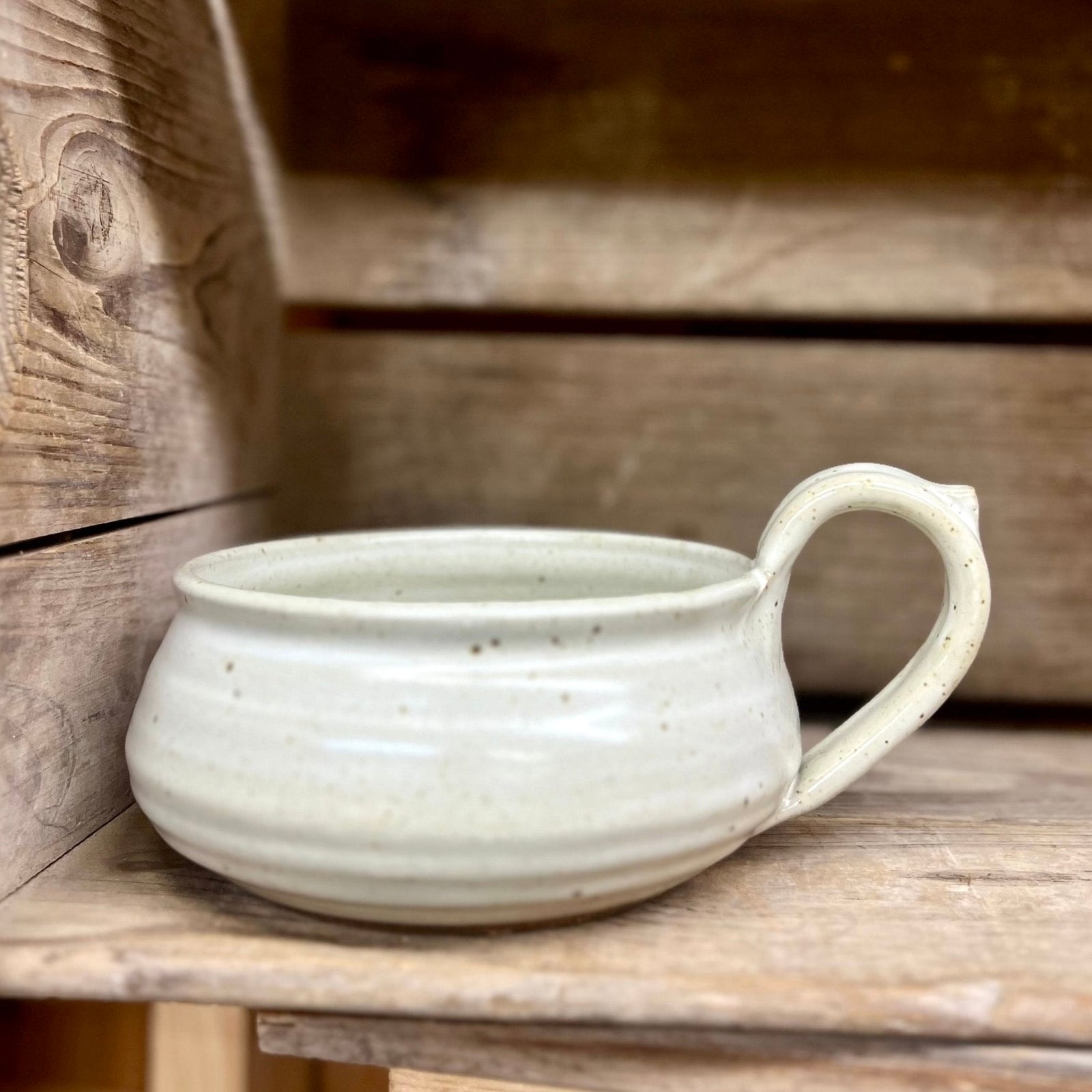 Stackable Soup Mug {Classic White}