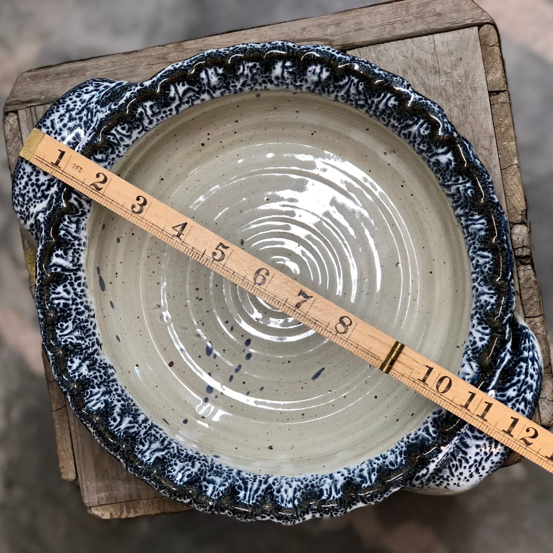 Pie Plate {Blueberry}