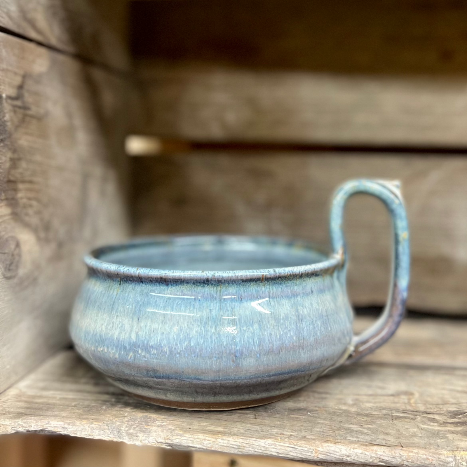 Soup Mug {Smoky Blue}