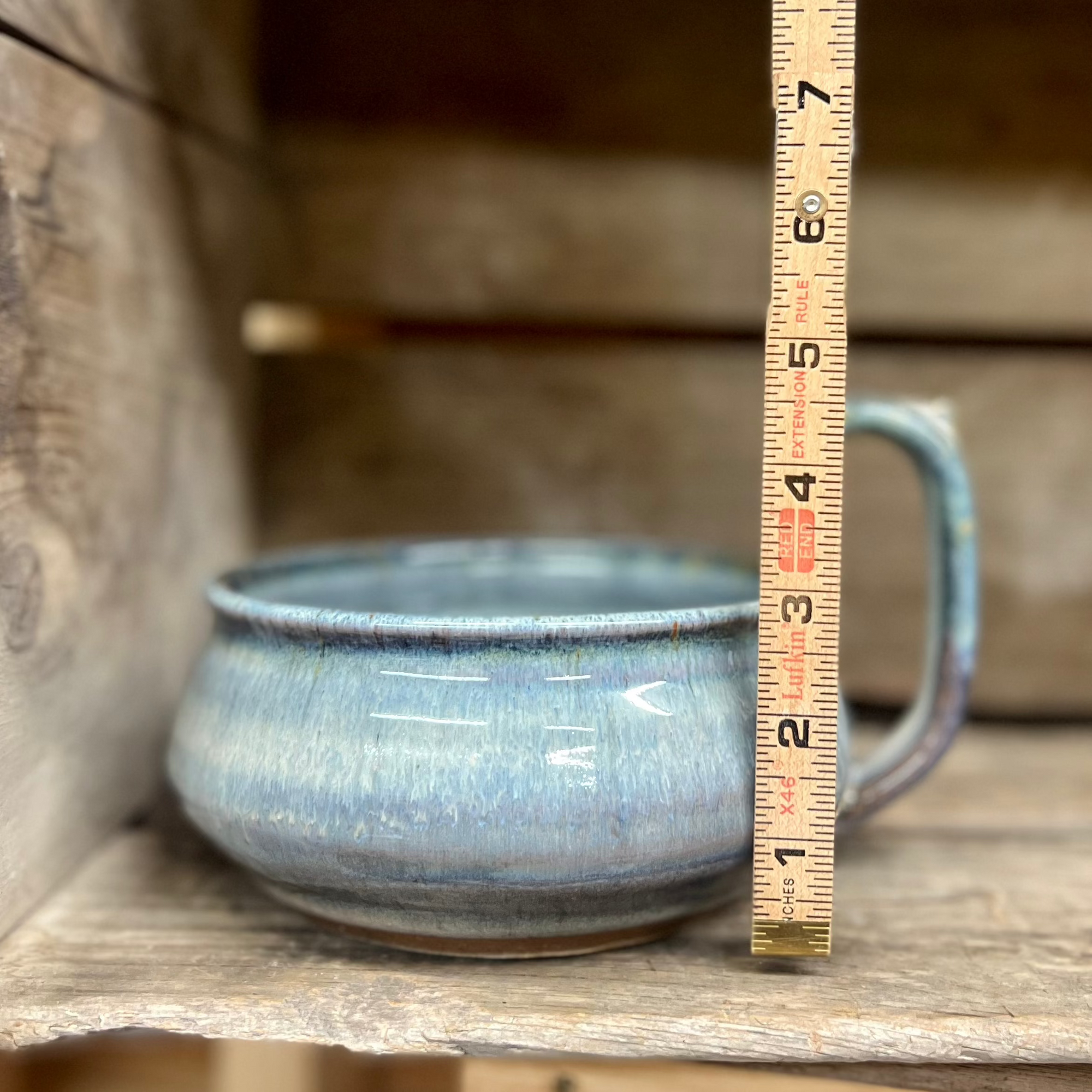 Soup Mug {Smoky Blue}