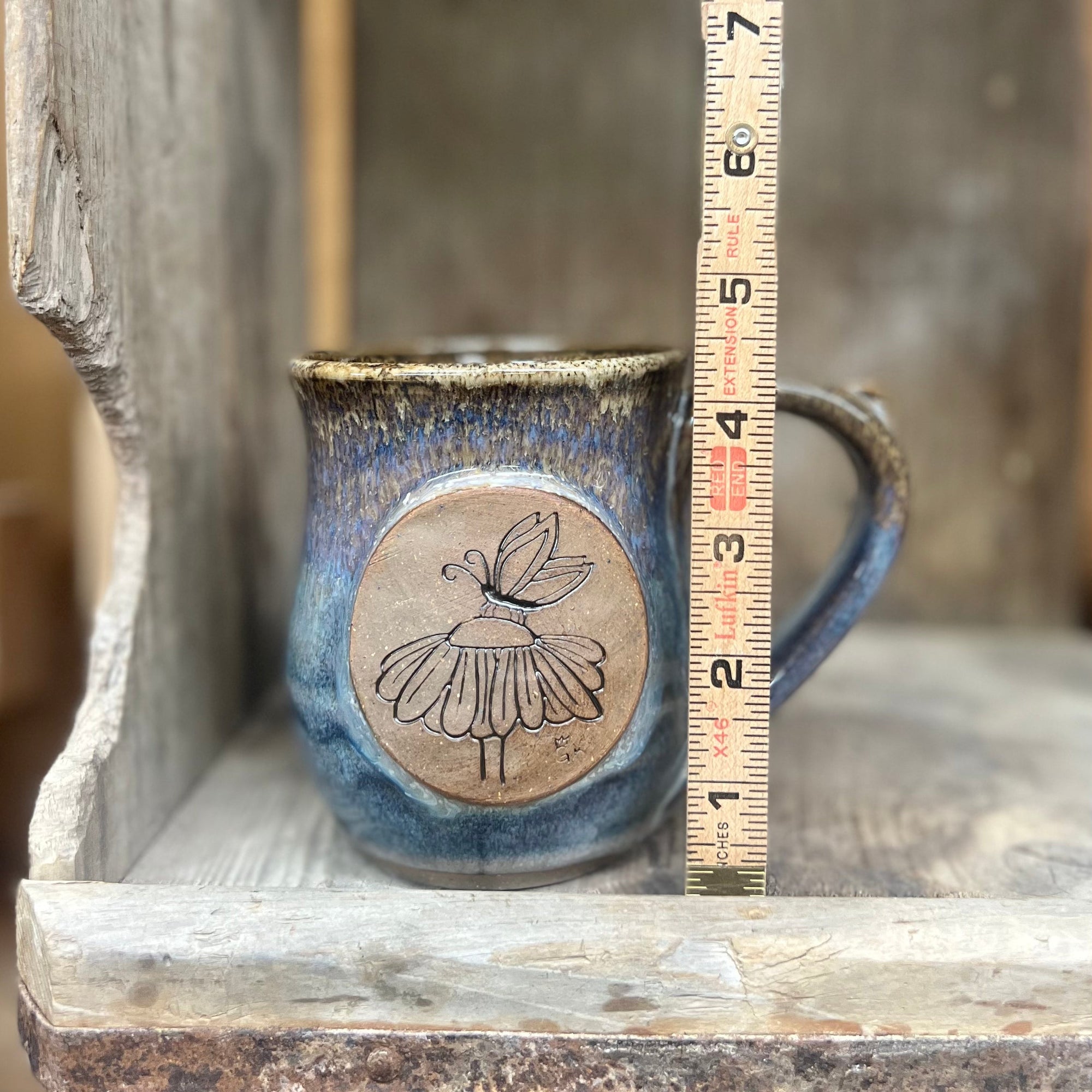 GK Butterfly Mug {Blue Mist}