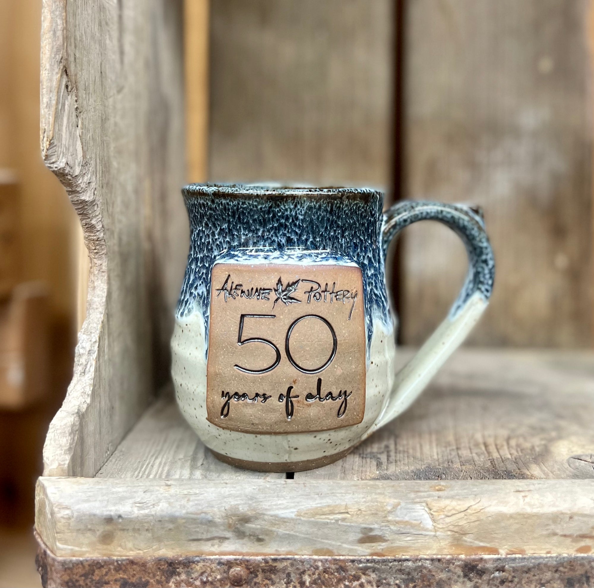 50th Anniversary Mug {Blueberry}