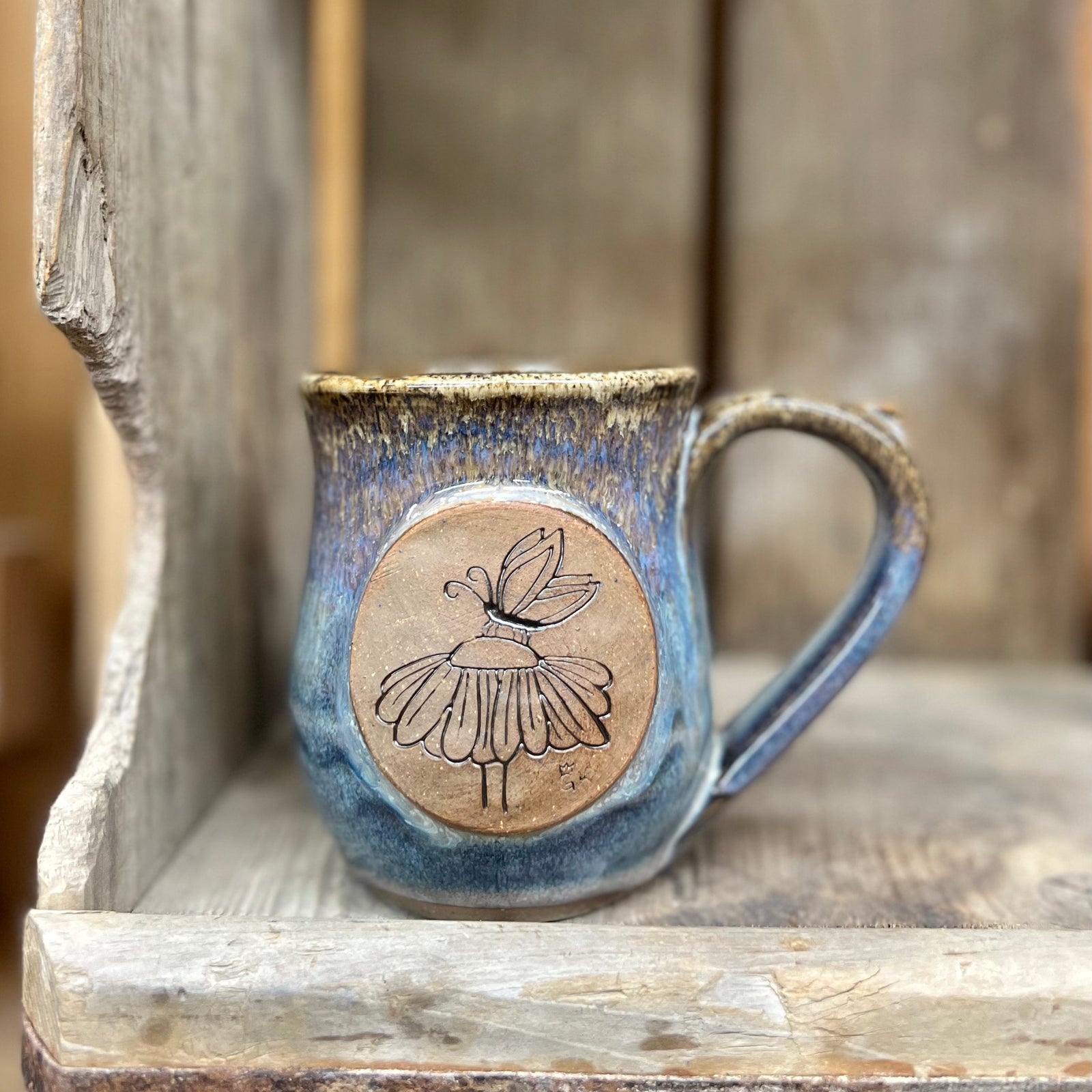 GK Butterfly Mug {Blue Mist}