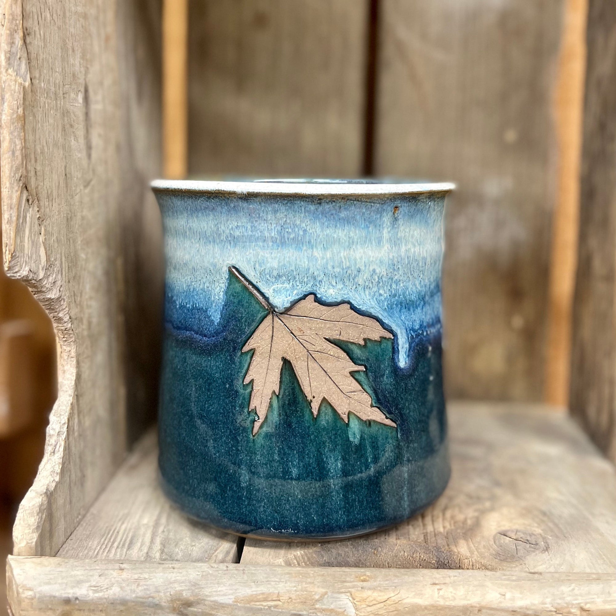 Utensil Holder {Summer Sky}