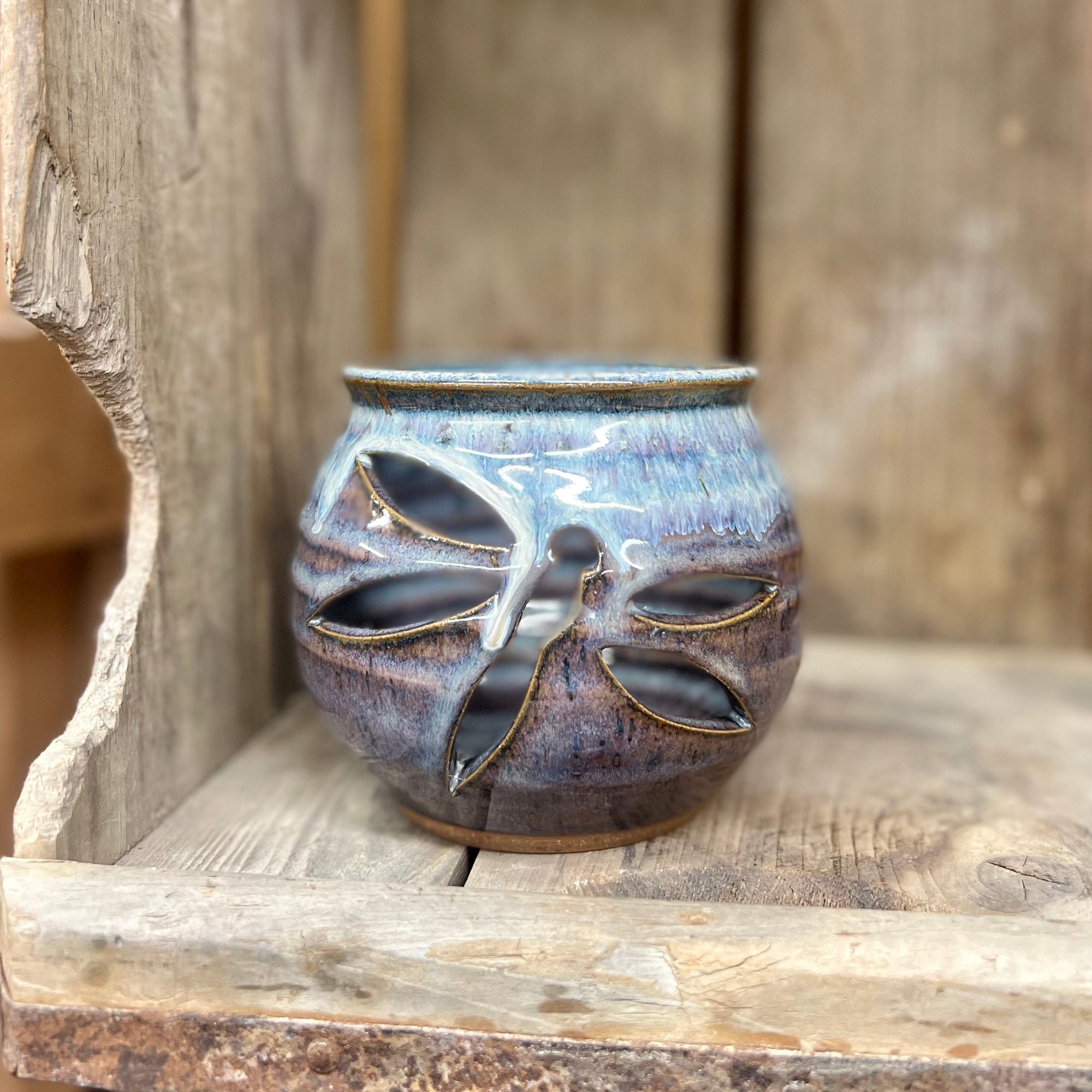 Dragonfly Luminary {Smoky Blue}