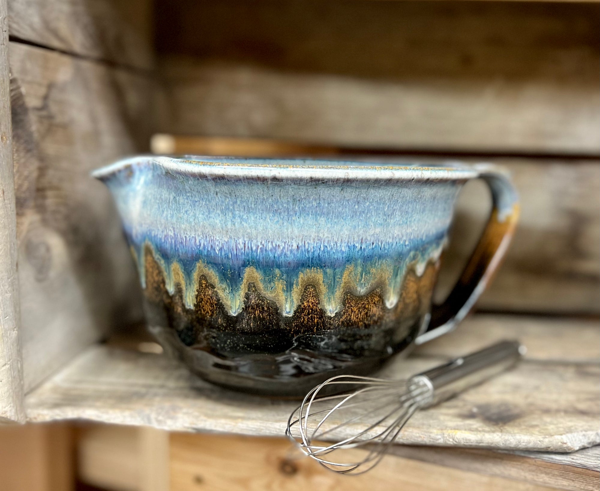Mixing Bowl Large {Earth and Sky}