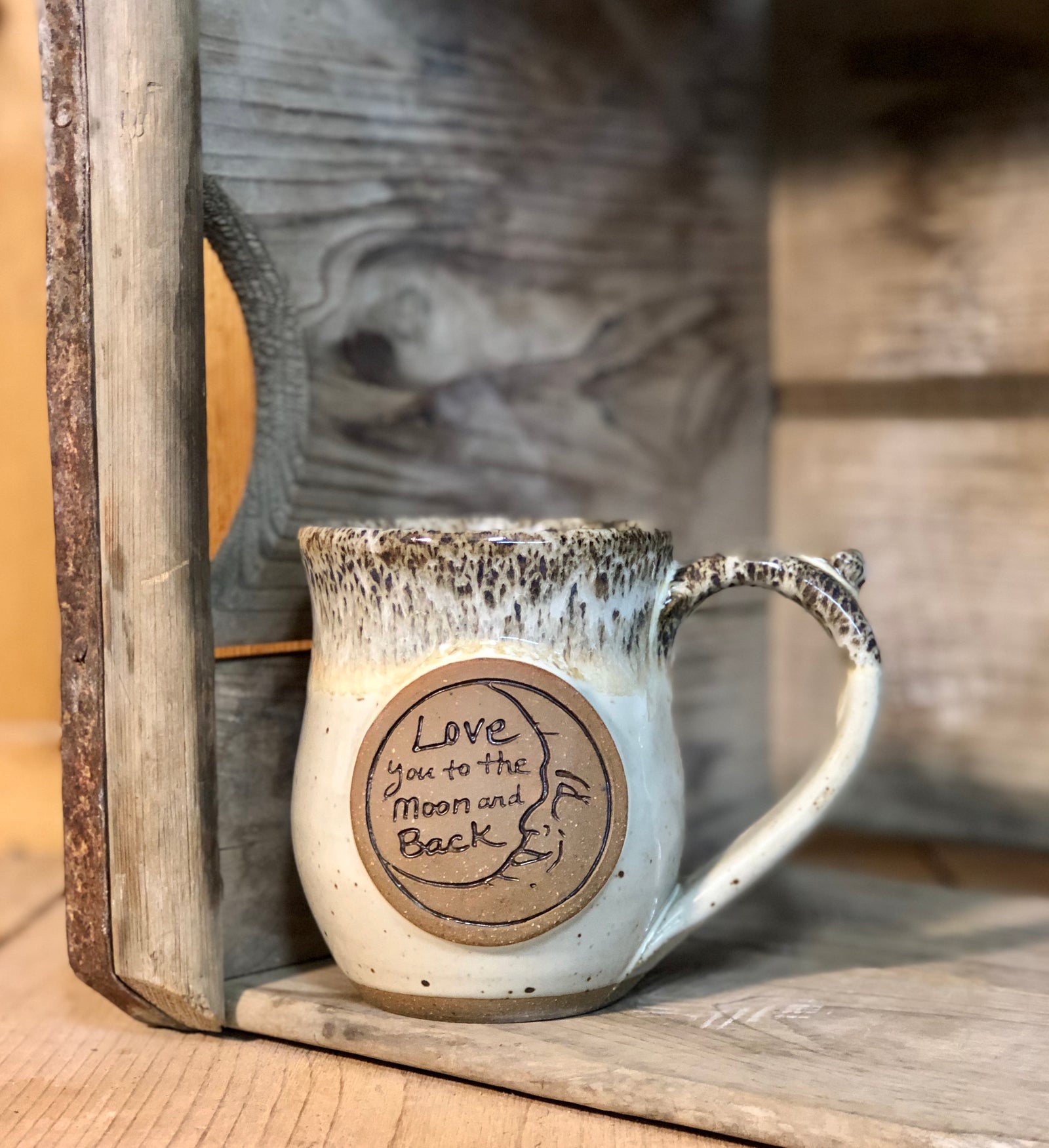 Love You To The Moon and Back Mug {Vanilla Bean}