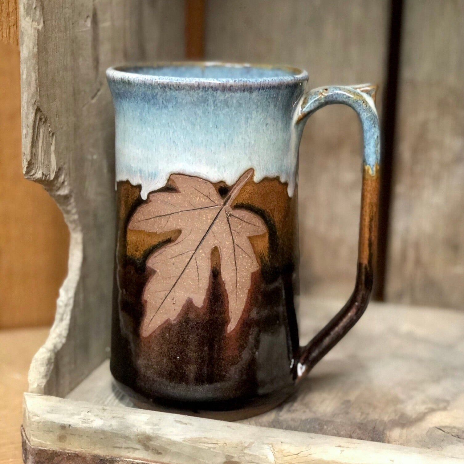 Leaf Stein {Earth and Sky}