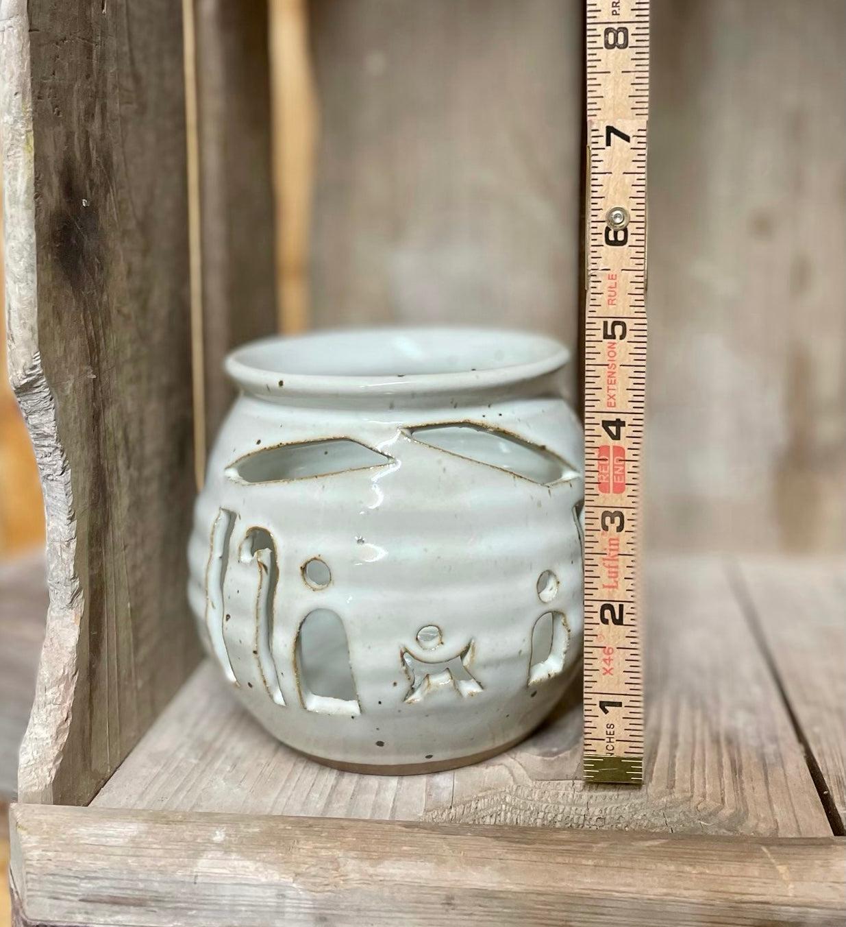 Christmas Nativity Luminary {Classic White}