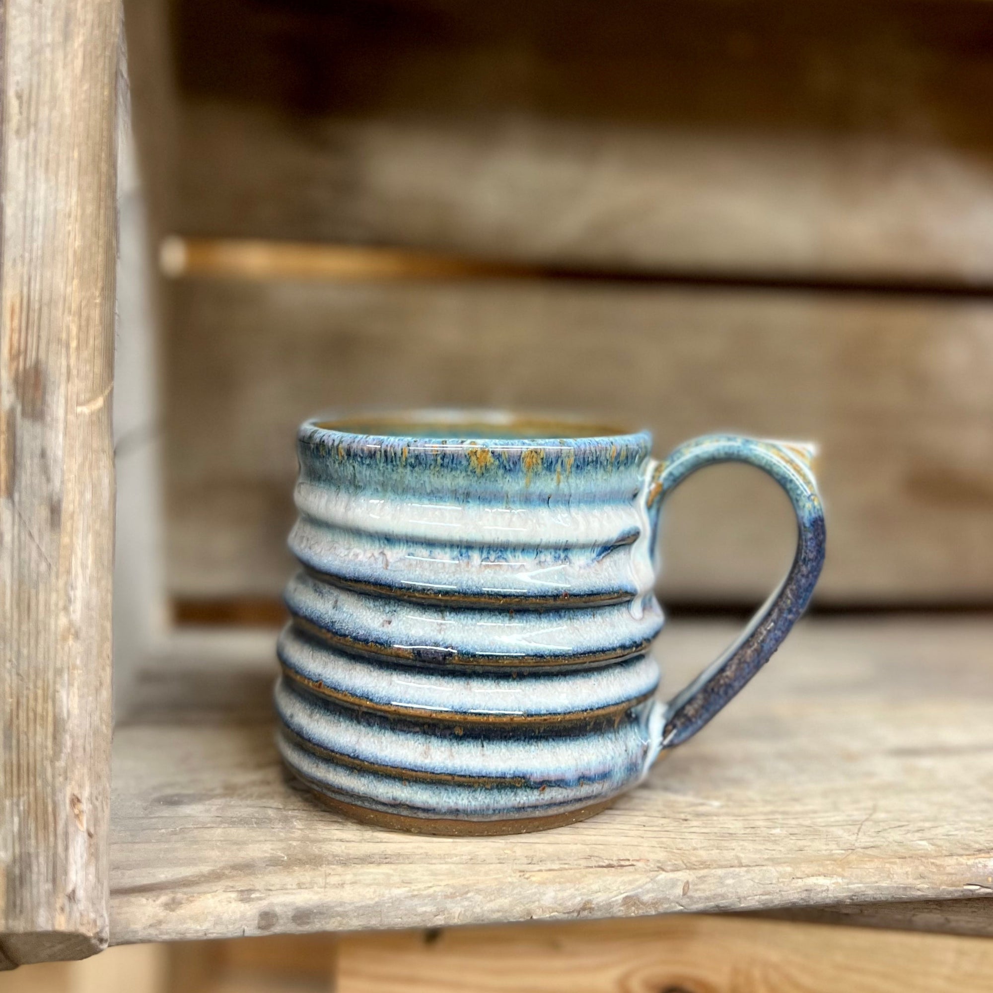 Elizabeth Mug {Smoky Blue}