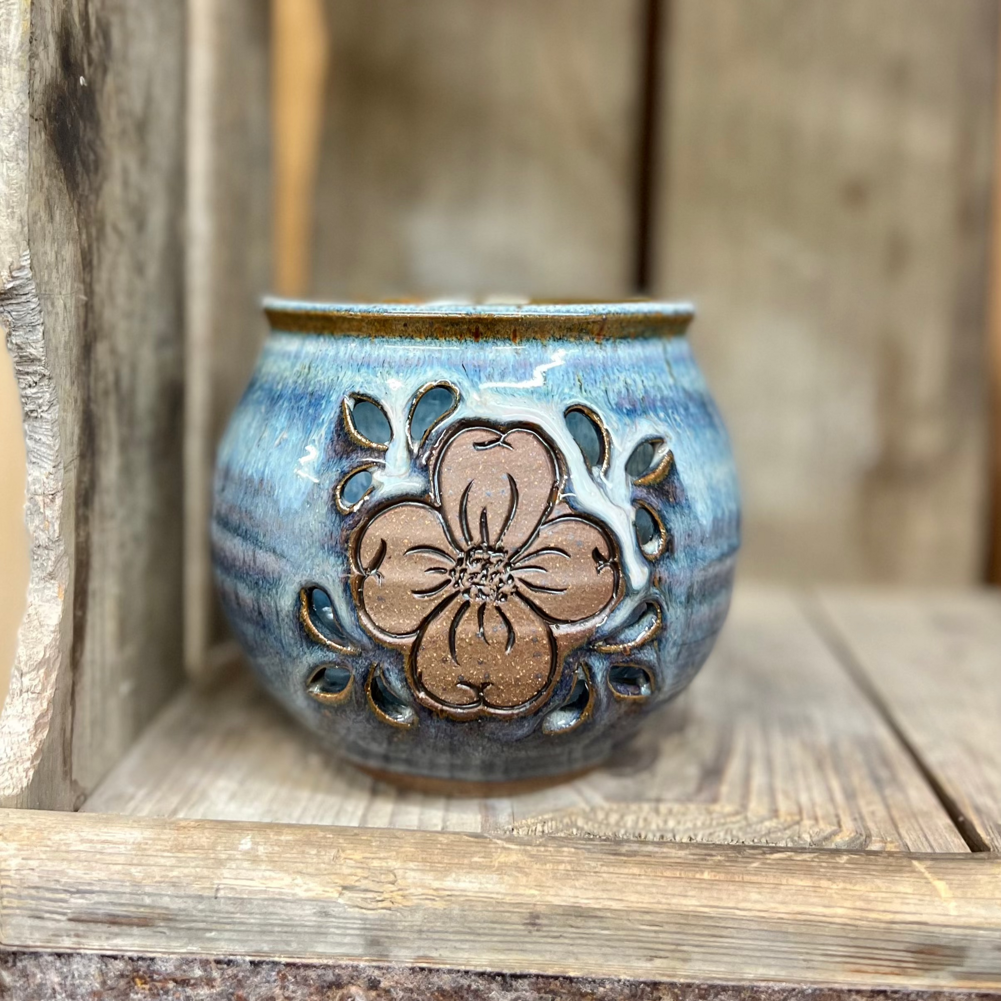 Dogwood Luminary {Smoky Blue}
