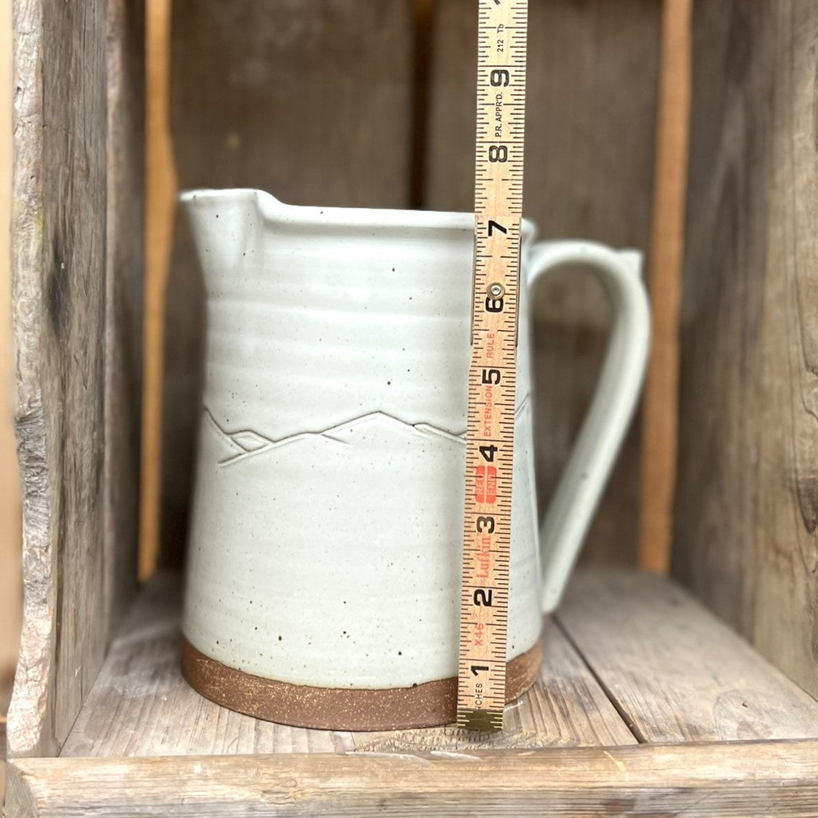 Appalachian Collection Large Pitcher {White Mountain Range}