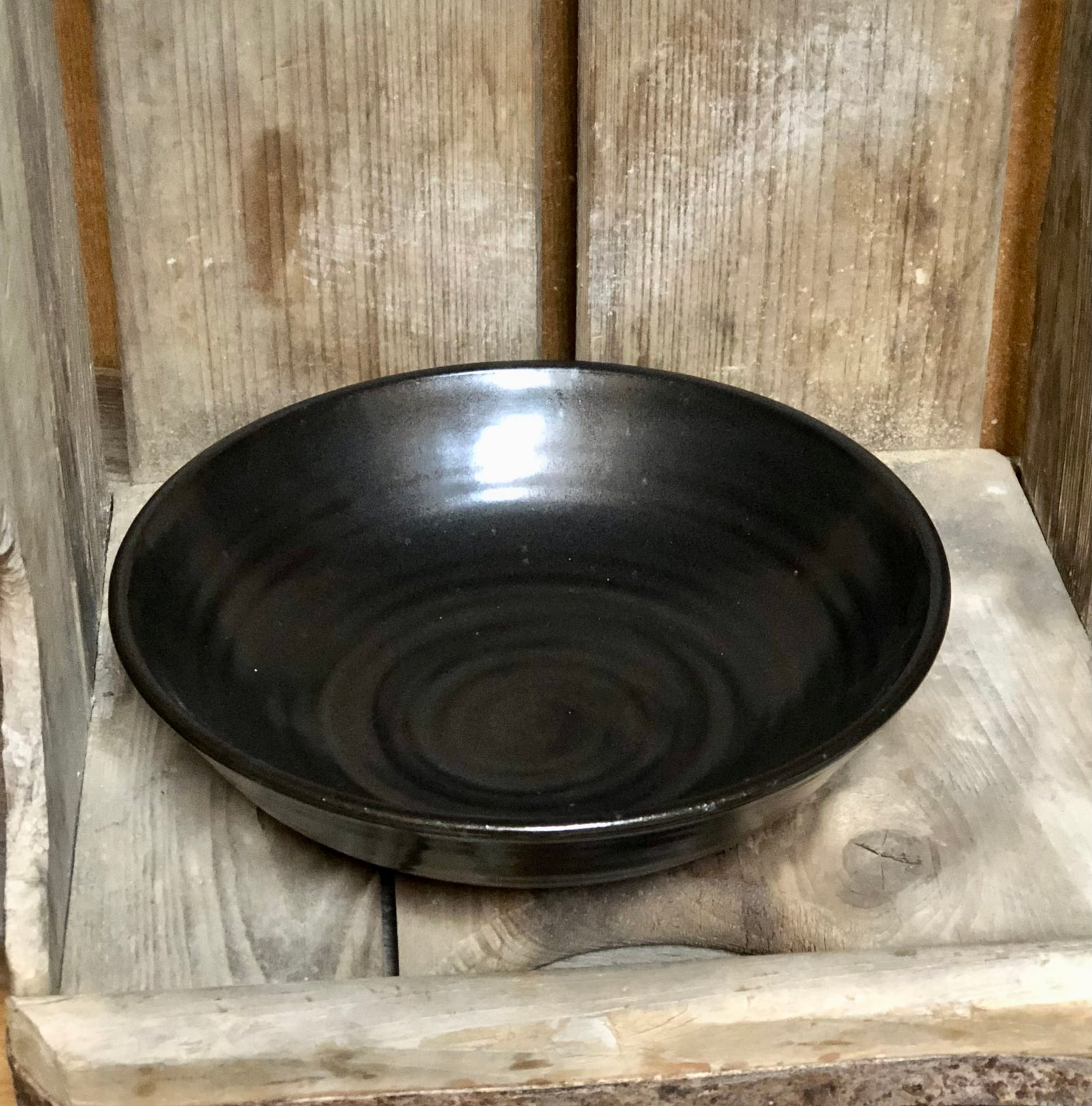 Pasta Bowl {Black Bear}