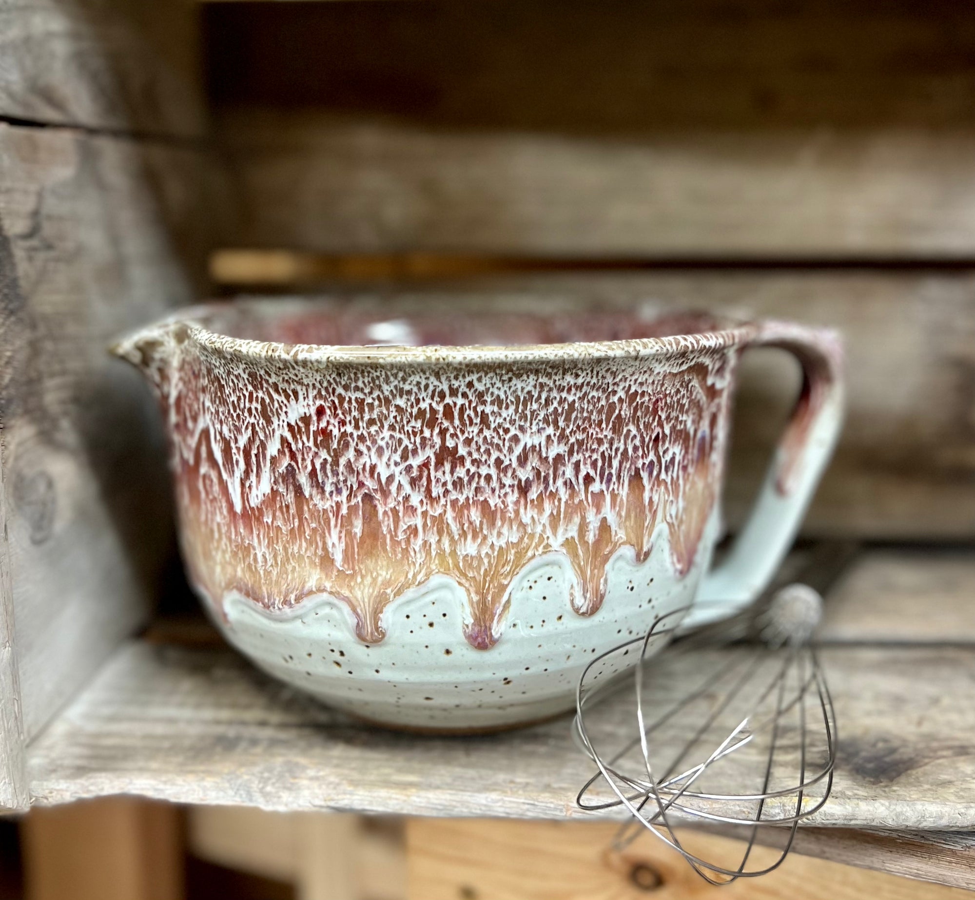 Mixing Bowl Large {White Chocolate Raspberry}