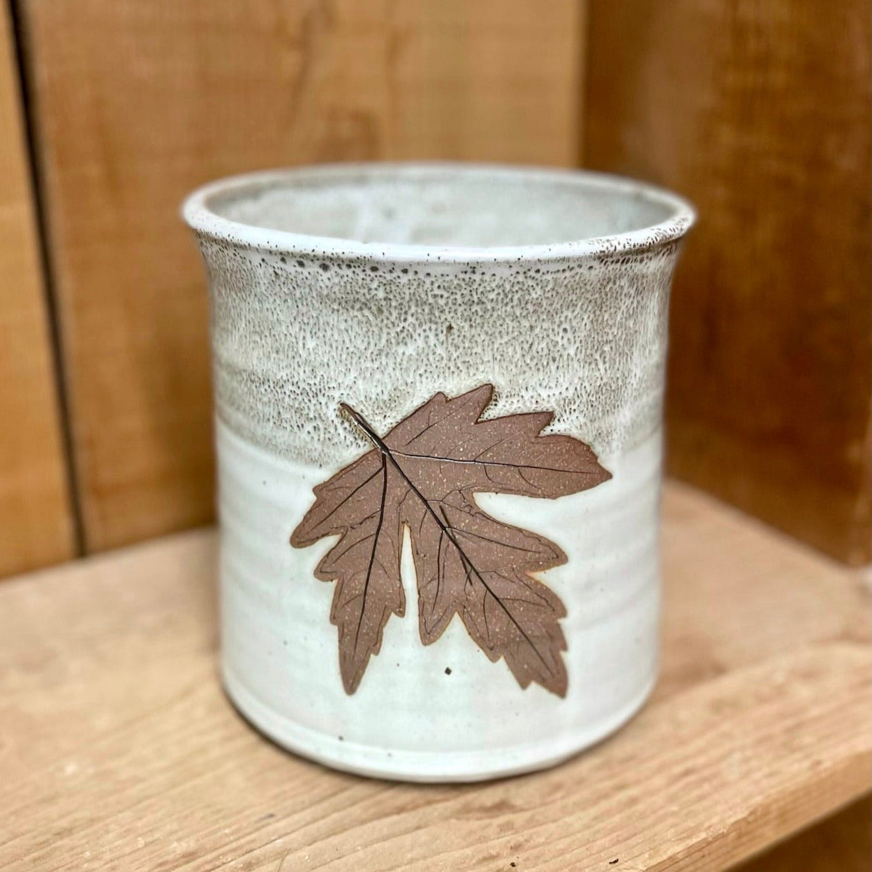 Utensil Holder {Vanilla Bean Leaf}