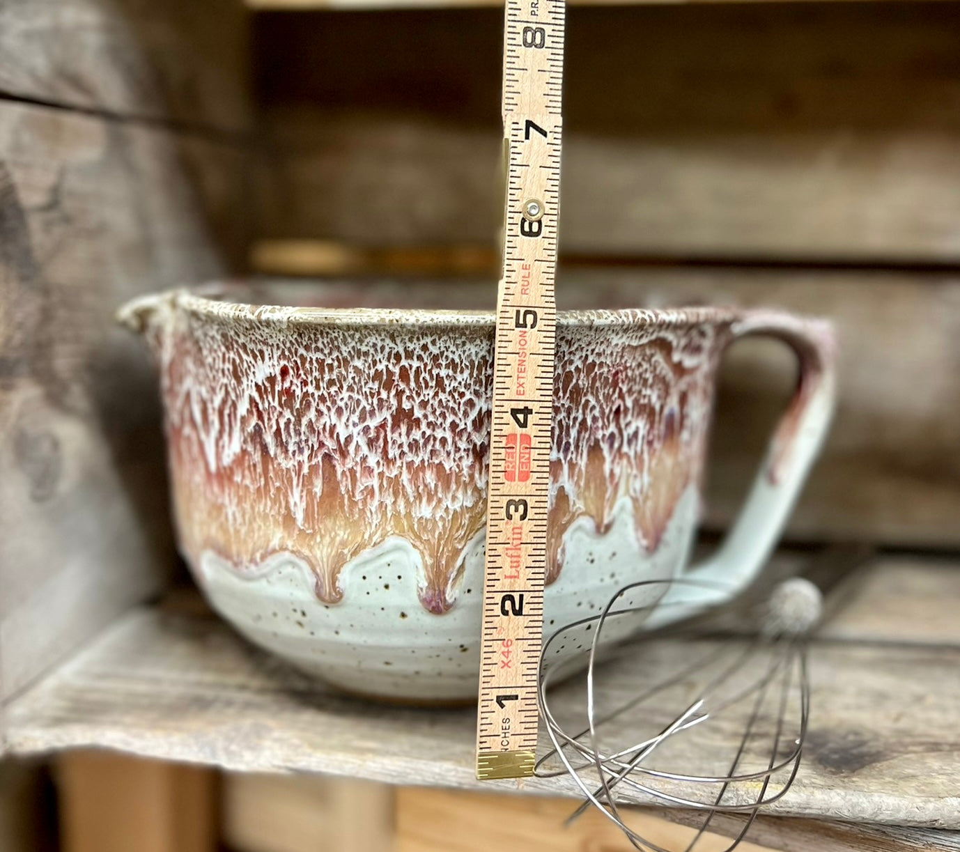 Mixing Bowl Large {White Chocolate Raspberry}