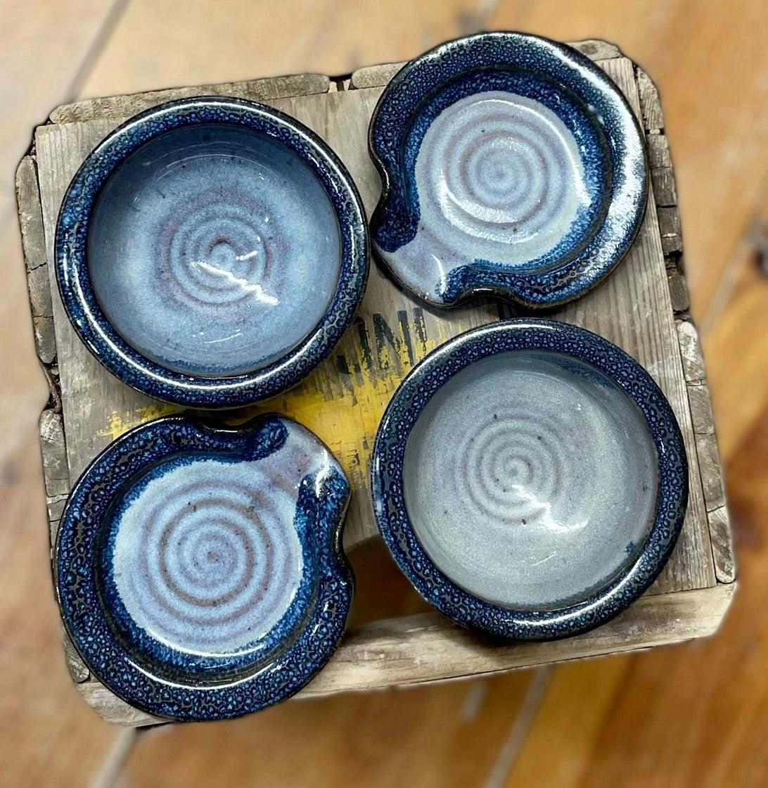 Salsa Bowls and Spoon Rests {The Blues}
