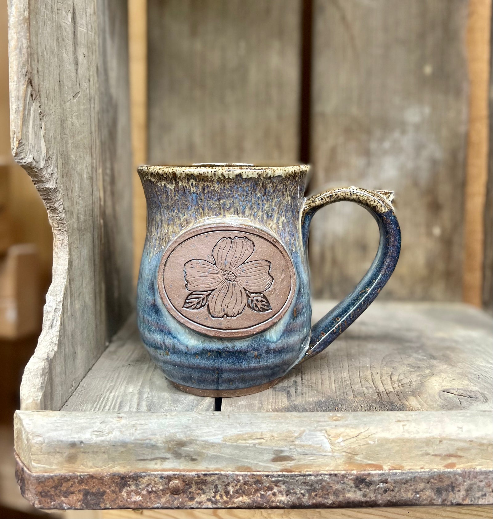 Dogwood Mug {Blue Mist}